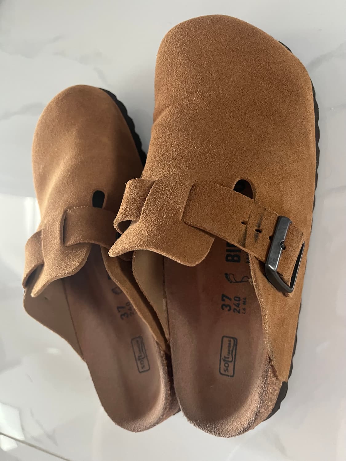 버켄스탁 보스턴 소프트 풋베드 밍크 - 내로우 37 240mm 상품이미지4