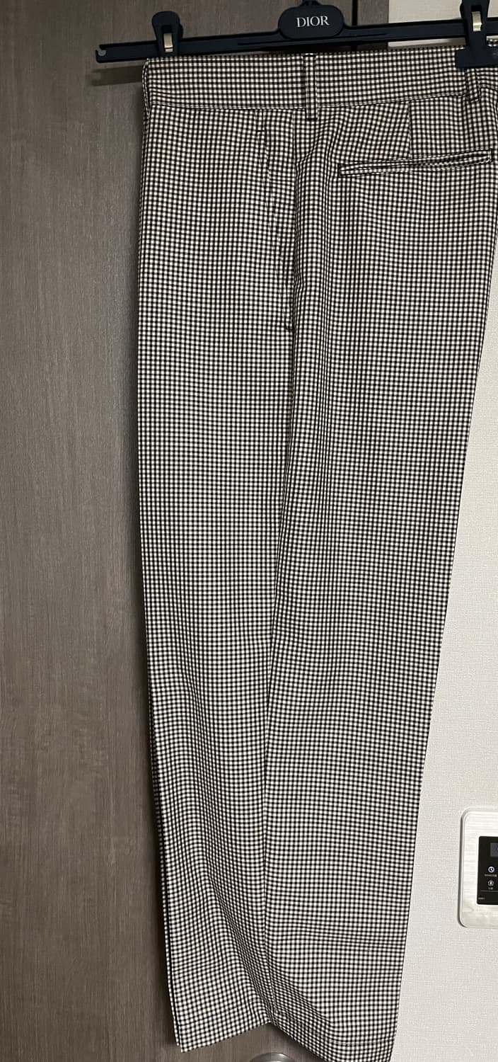 디올 남성 체크 슬랙스 팬츠 상품이미지1