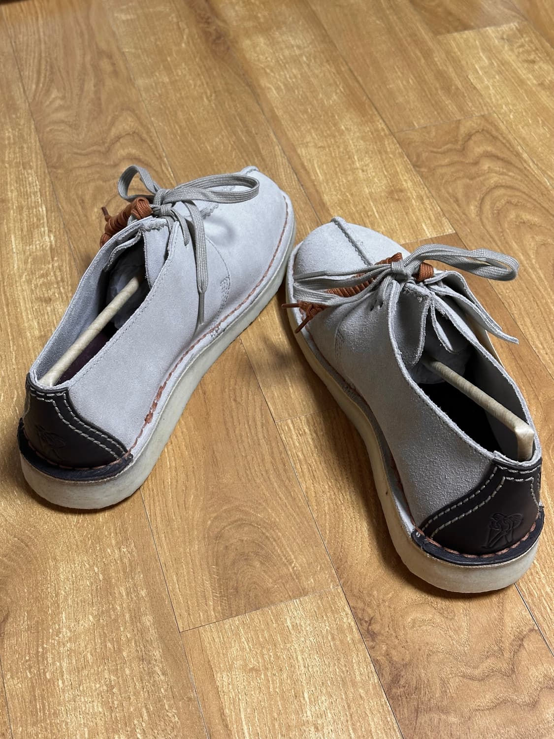 클락스 데저트트랙 샌드 스웨이드 uk8.5 상품이미지4