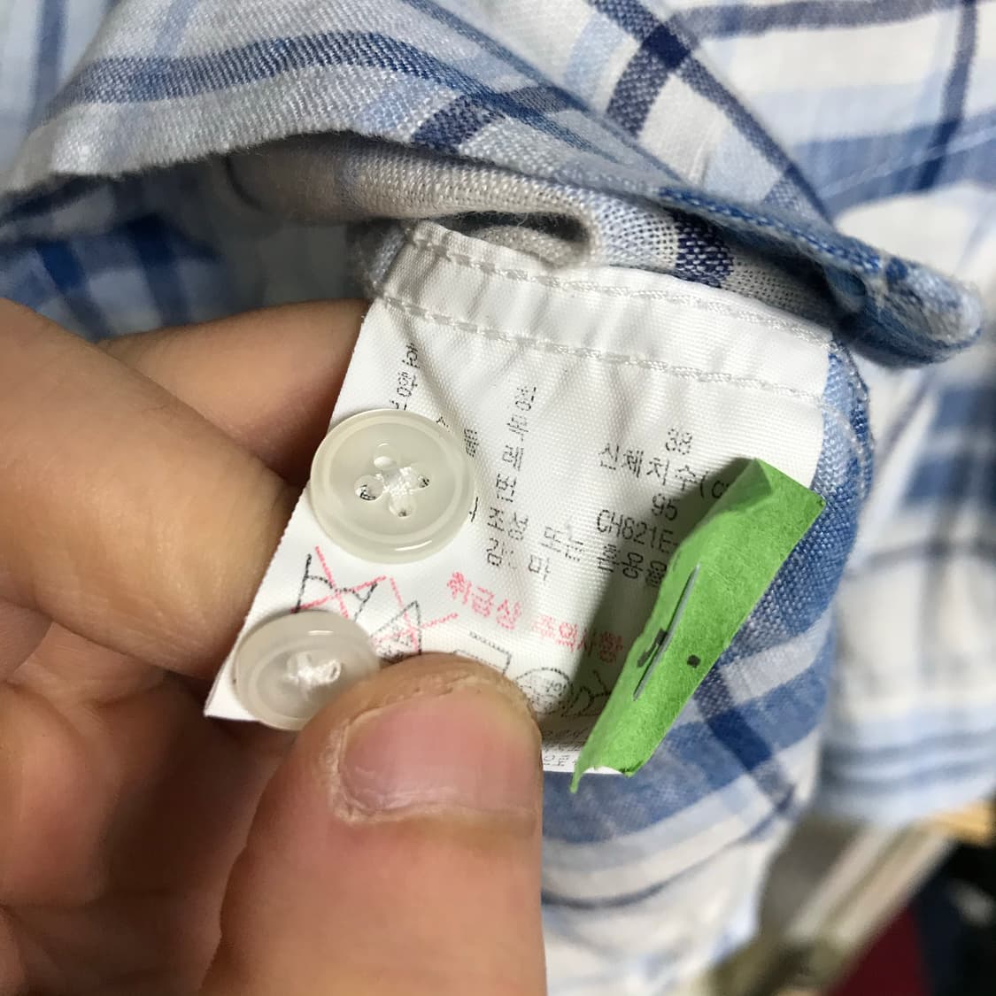 라코 린넨 데일리 체크셔츠 상품이미지4