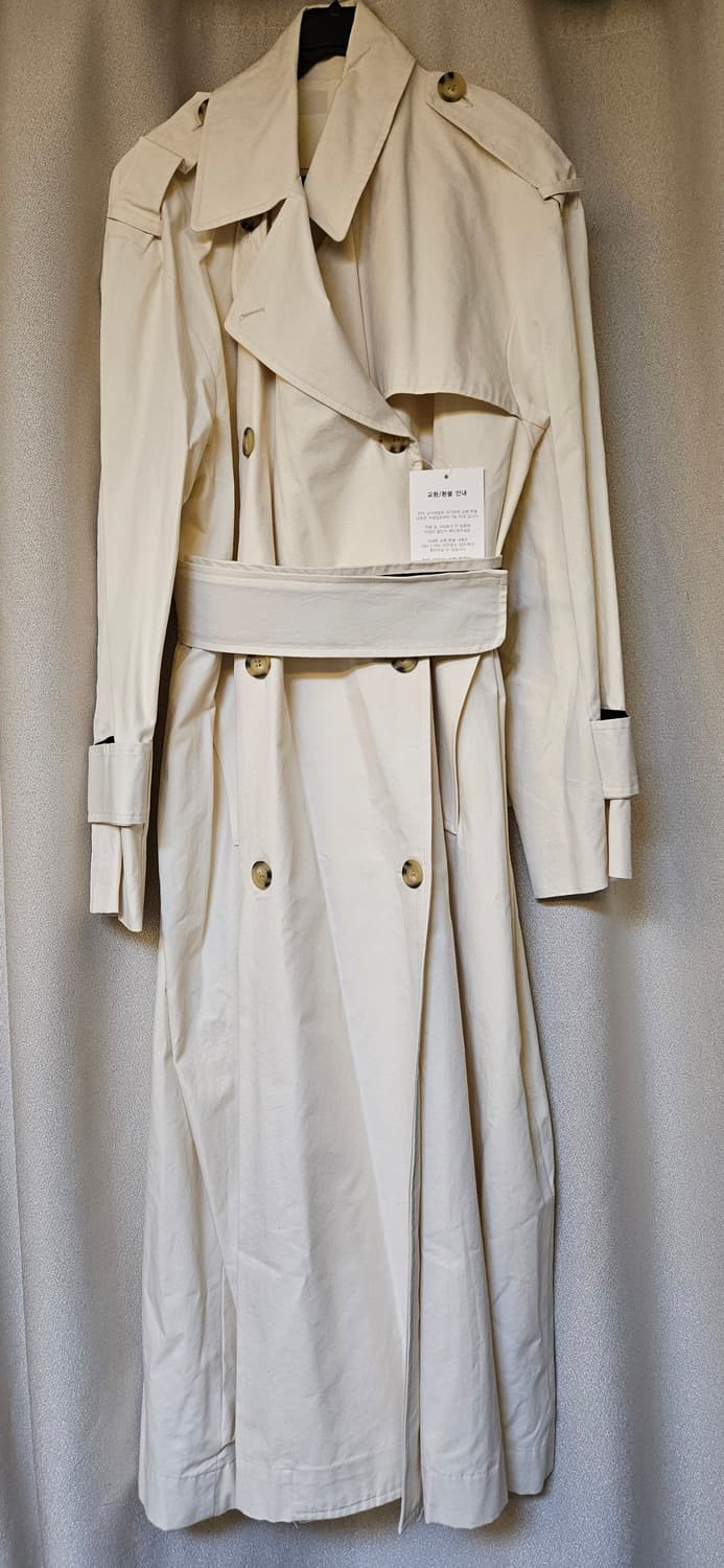 11AM 아이보리 트렌치코트 (새상품) 상품이미지2