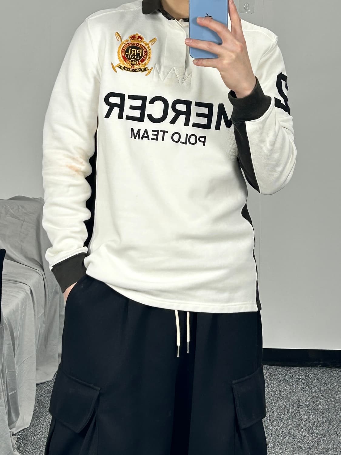 폴로 랄프로렌 팀 메르세르 화이트 럭비티 M   상품이미지2