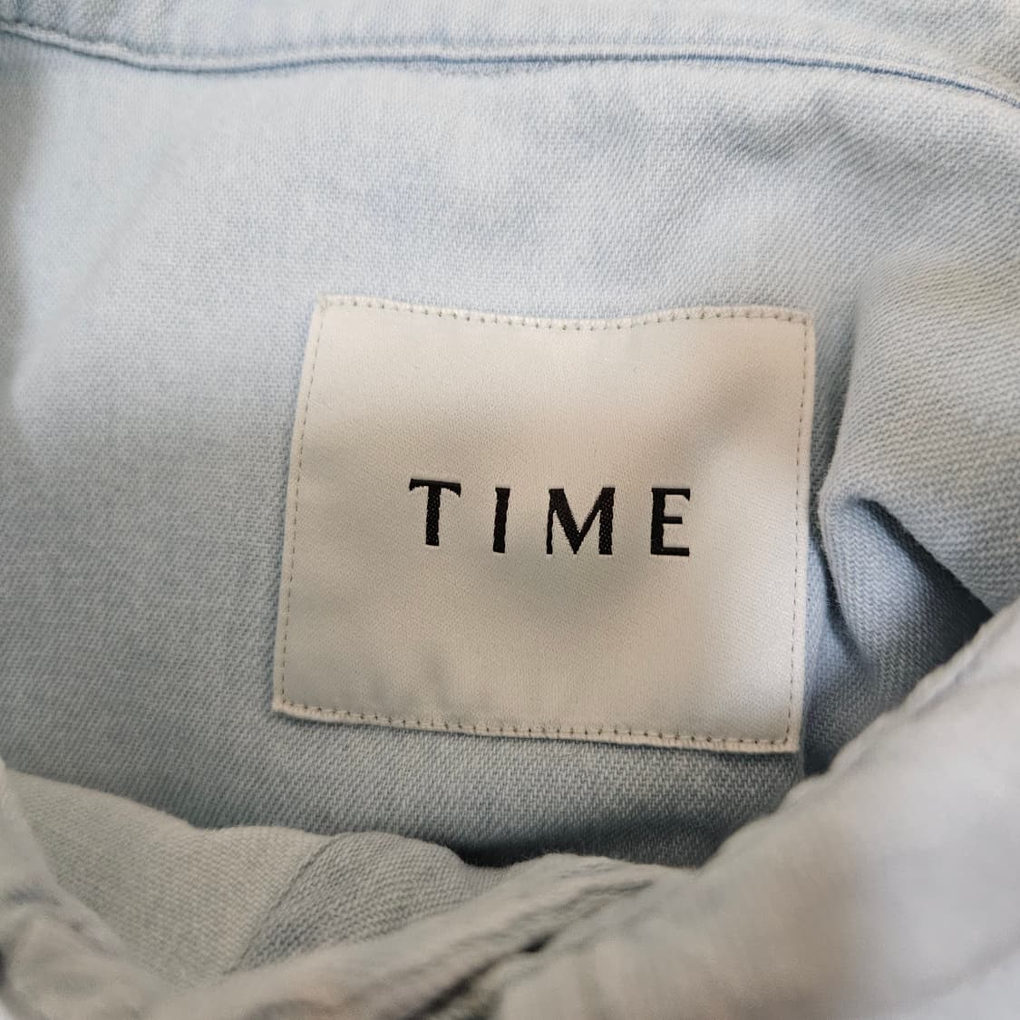 타임 웨스턴 데님 오버 셔츠 상품이미지4