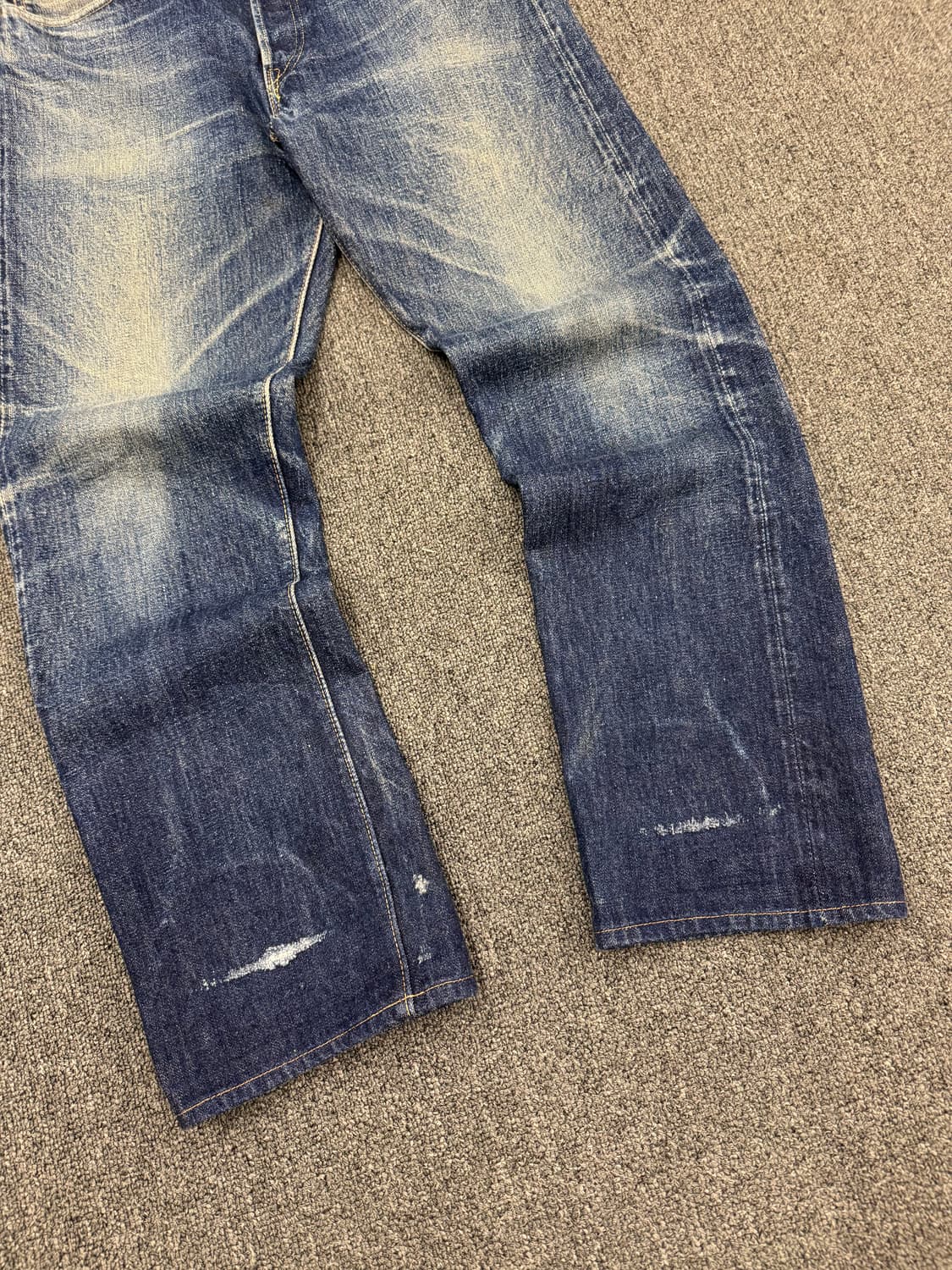 1)오어슬로우 빈티지 워싱 105 데님팬츠 상품이미지5