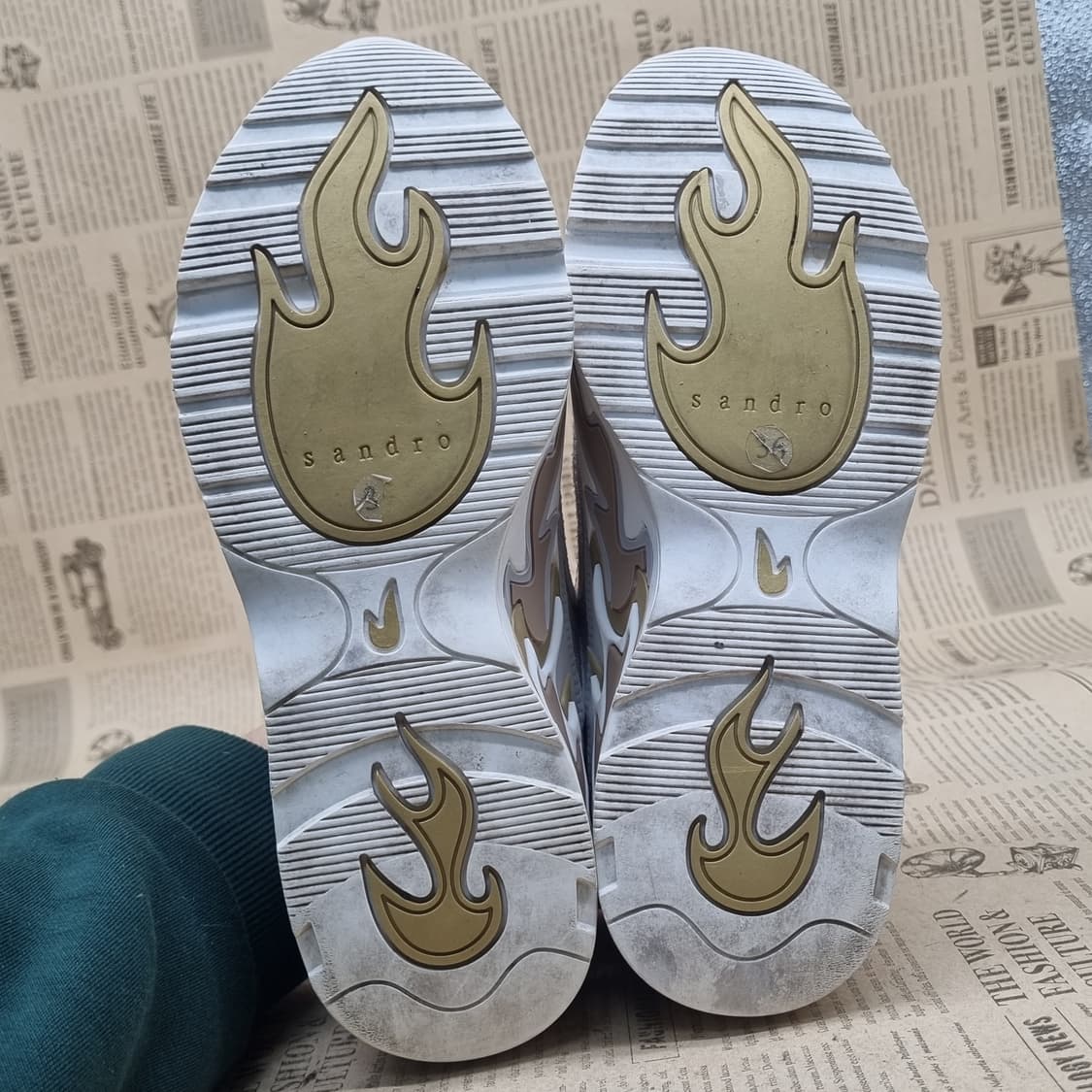 산드로 플레임 불꽃 여성스니커즈230 상품이미지3