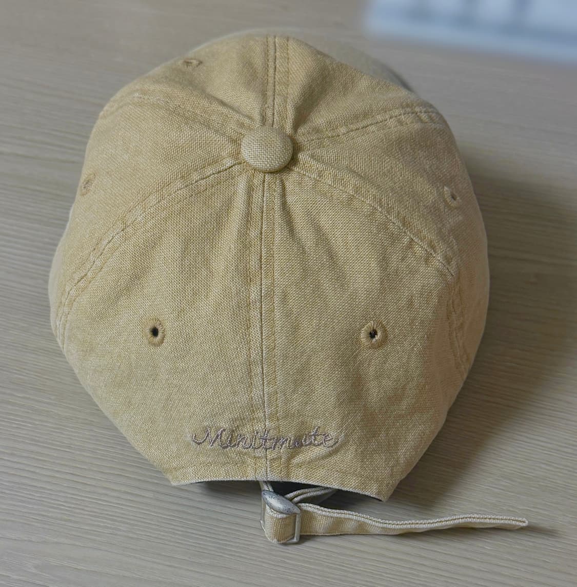 미닛뮤트 M BALL CAP WASHING BEIGE 상품이미지6
