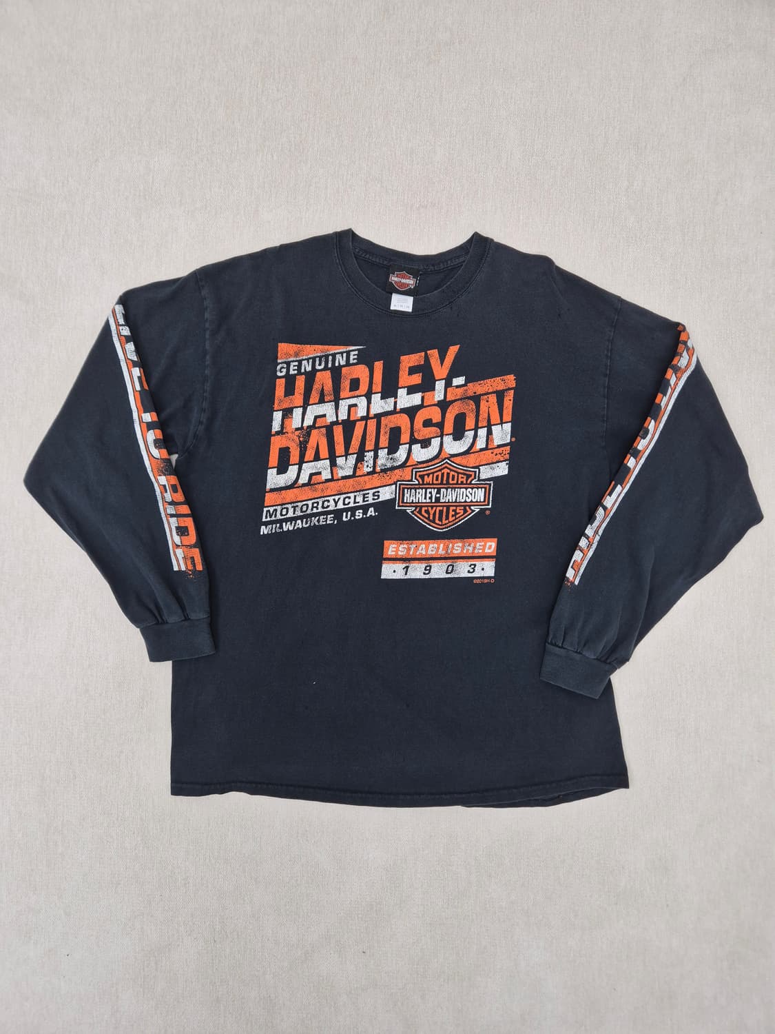 할리데이비슨 긴팔티 상품이미지1