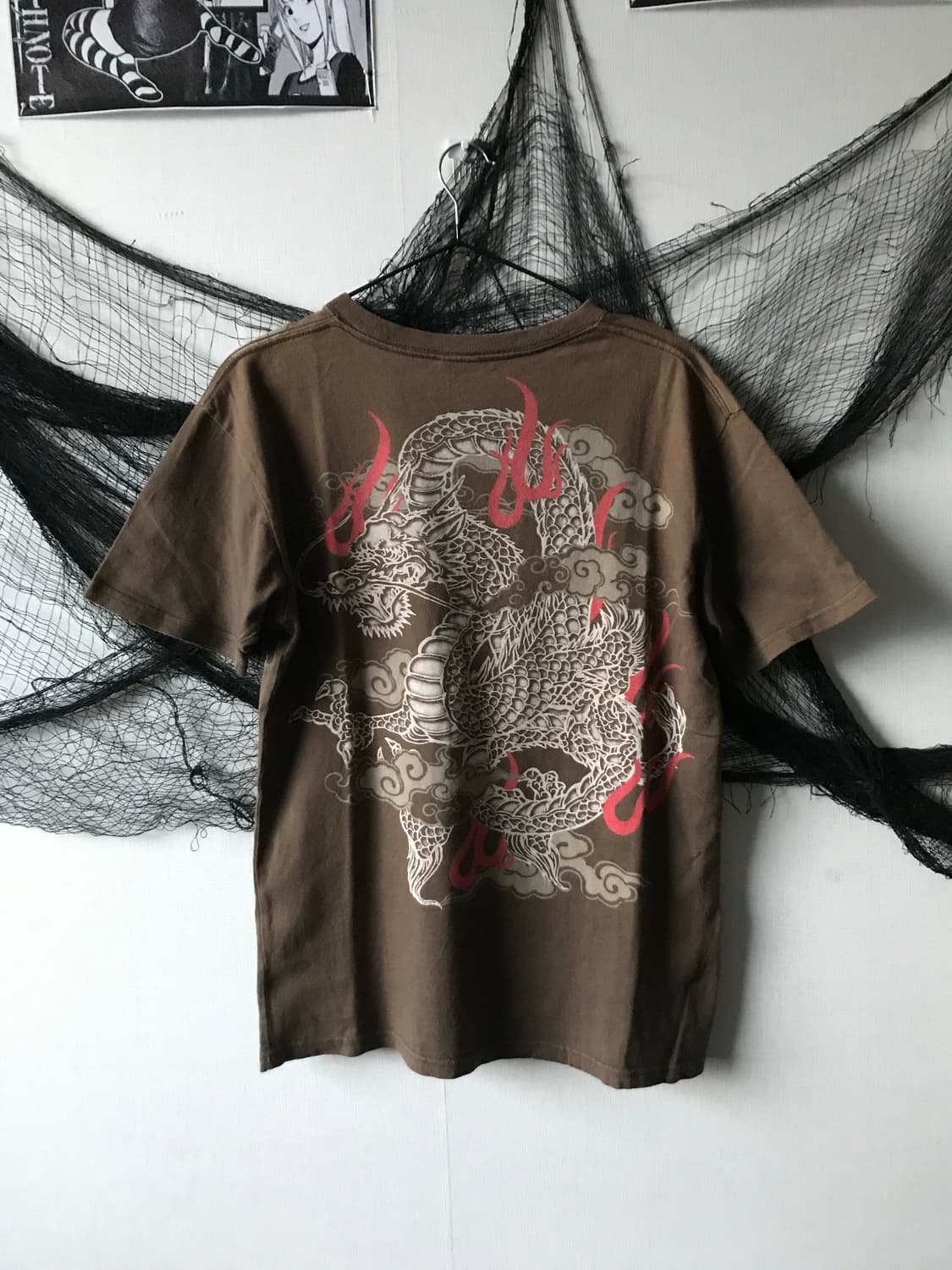 Oriental dragon printing halfsleeve  상품이미지3