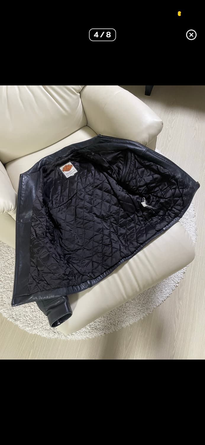 HARLEY DAVIDSON COWHIDE SINGLE RIDER LEA 상품이미지3