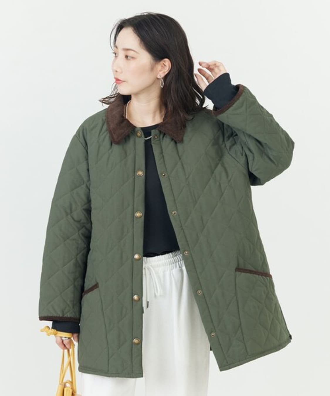 BRITISH KHAKI × FREAK'S STORE Quilt Coat 상품이미지2