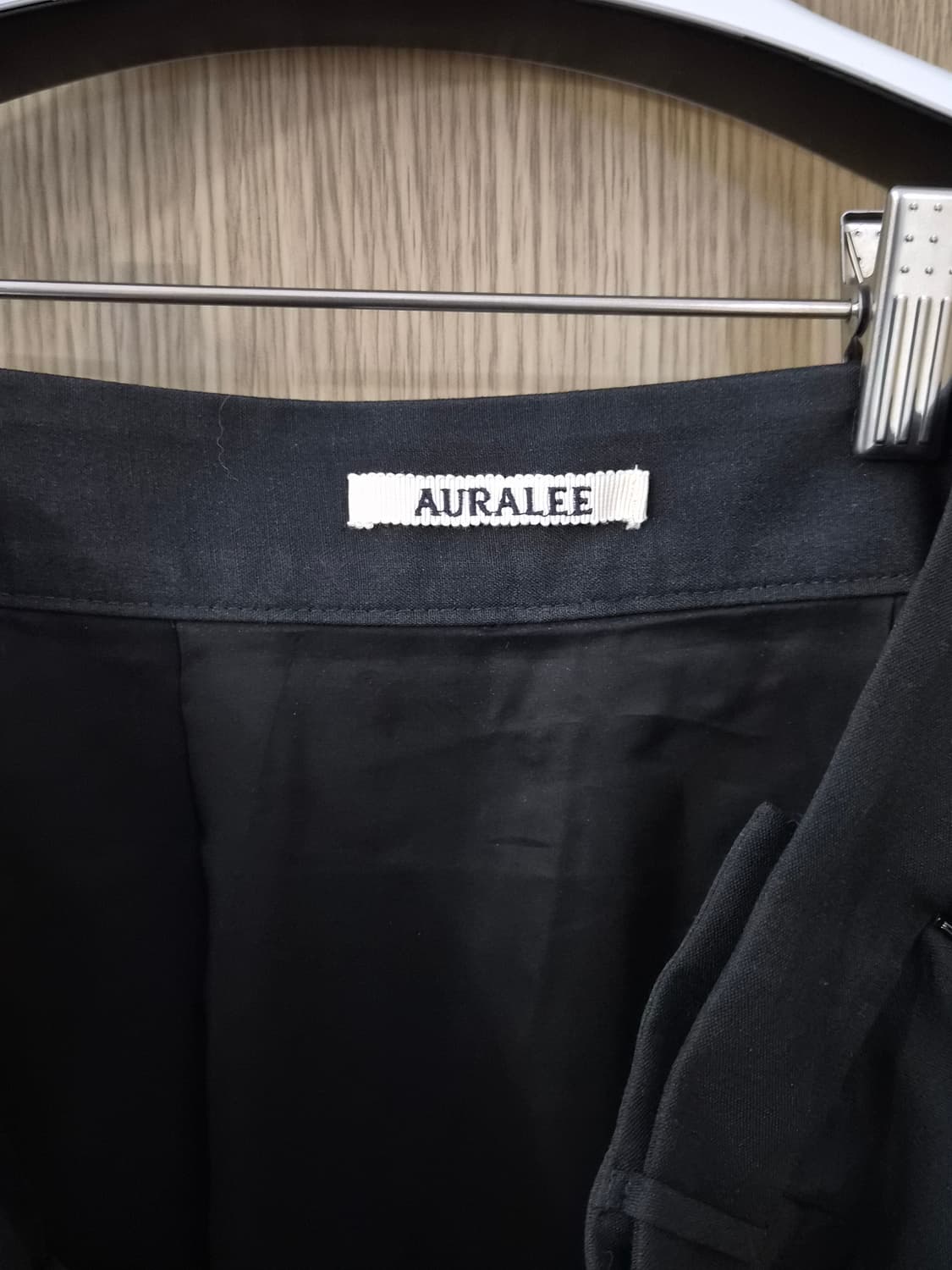 오라리 트로피컬 울 키드 모헤어 스커트 1사이즈 상품이미지6