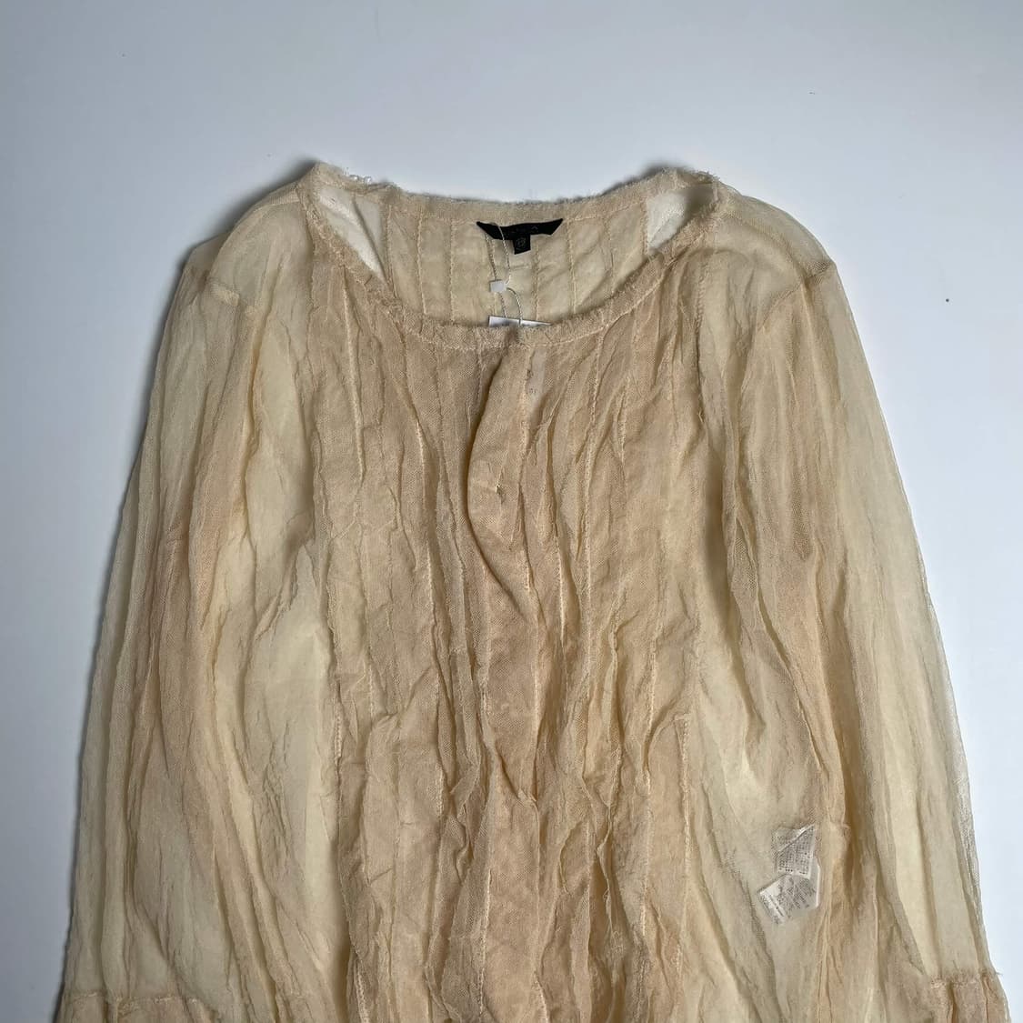 Krizia 시스루 코튼 가디건 (italy)  상품이미지2