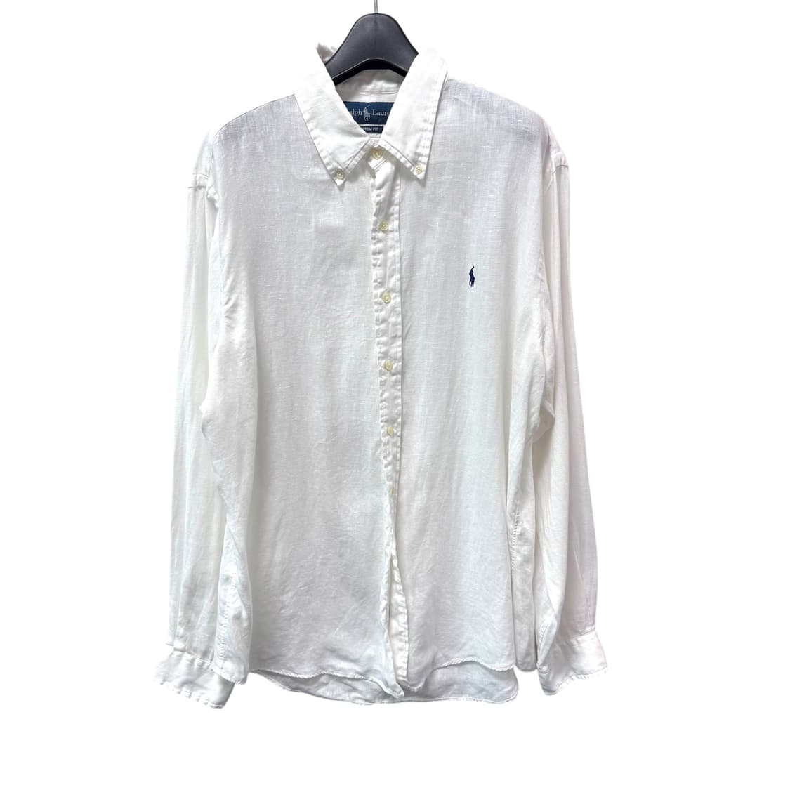 폴로 랄프로렌 화이트 린넨 셔츠 상품이미지2