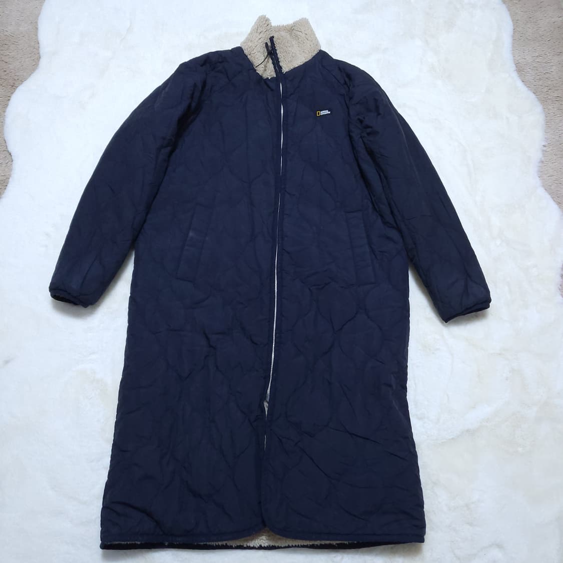 내셔널지오그래픽 남성 양면 롱점퍼 95 0209 상품이미지3