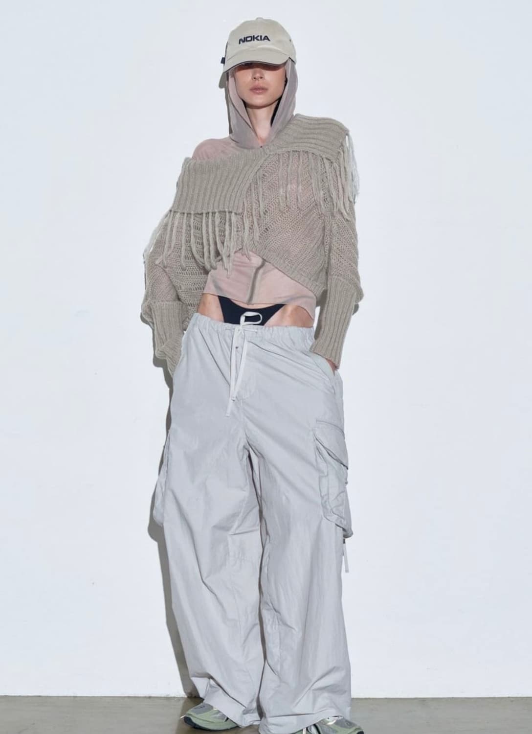 스컬프터 투웨이 니트 안유진 착용 니트 판매 상품이미지1