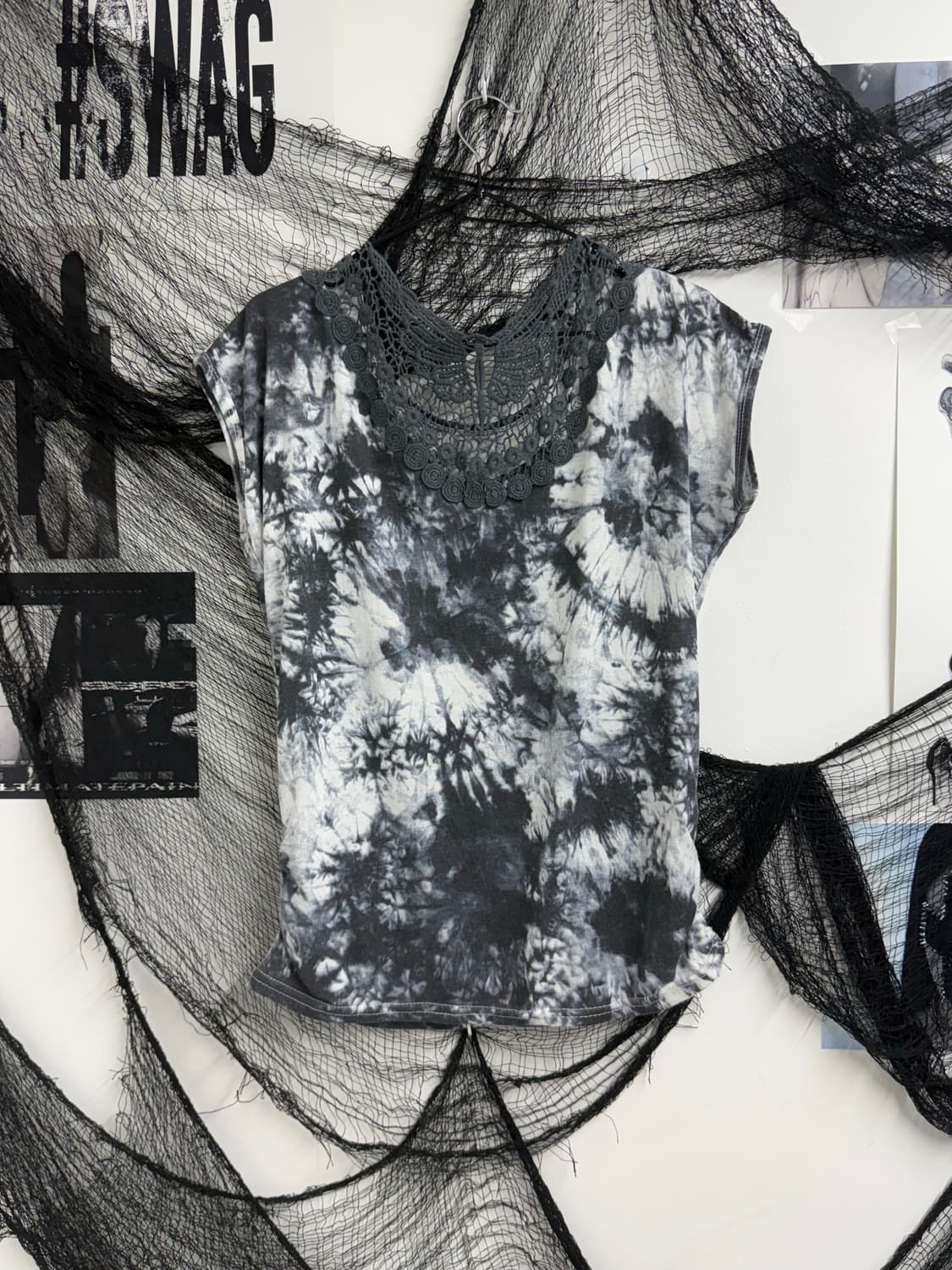 Grunge punk mood halfsleeve  상품이미지3