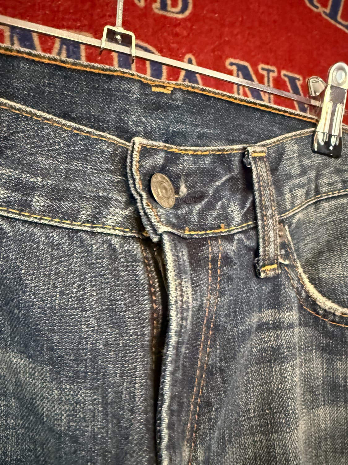 데님앤서플라이 랄프로렌 SLOUGH 스트레이트 진 (30/30) 상품이미지3