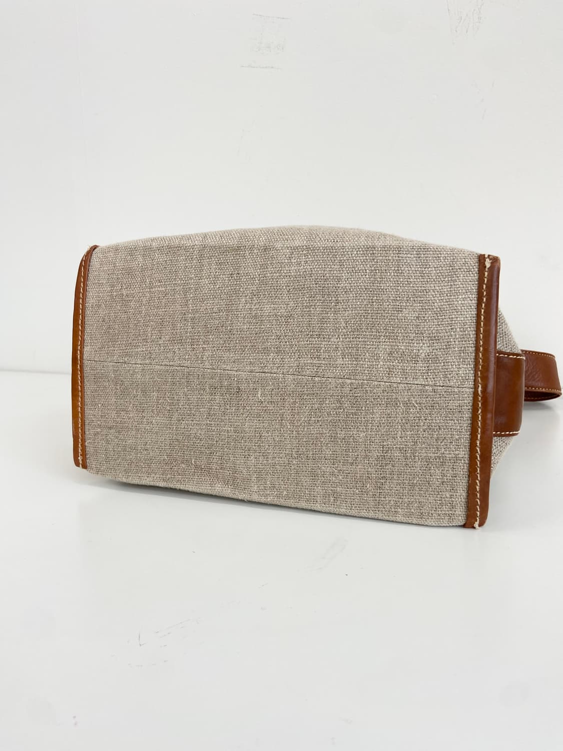 Genten 린넨/레더 숄더백 상품이미지7