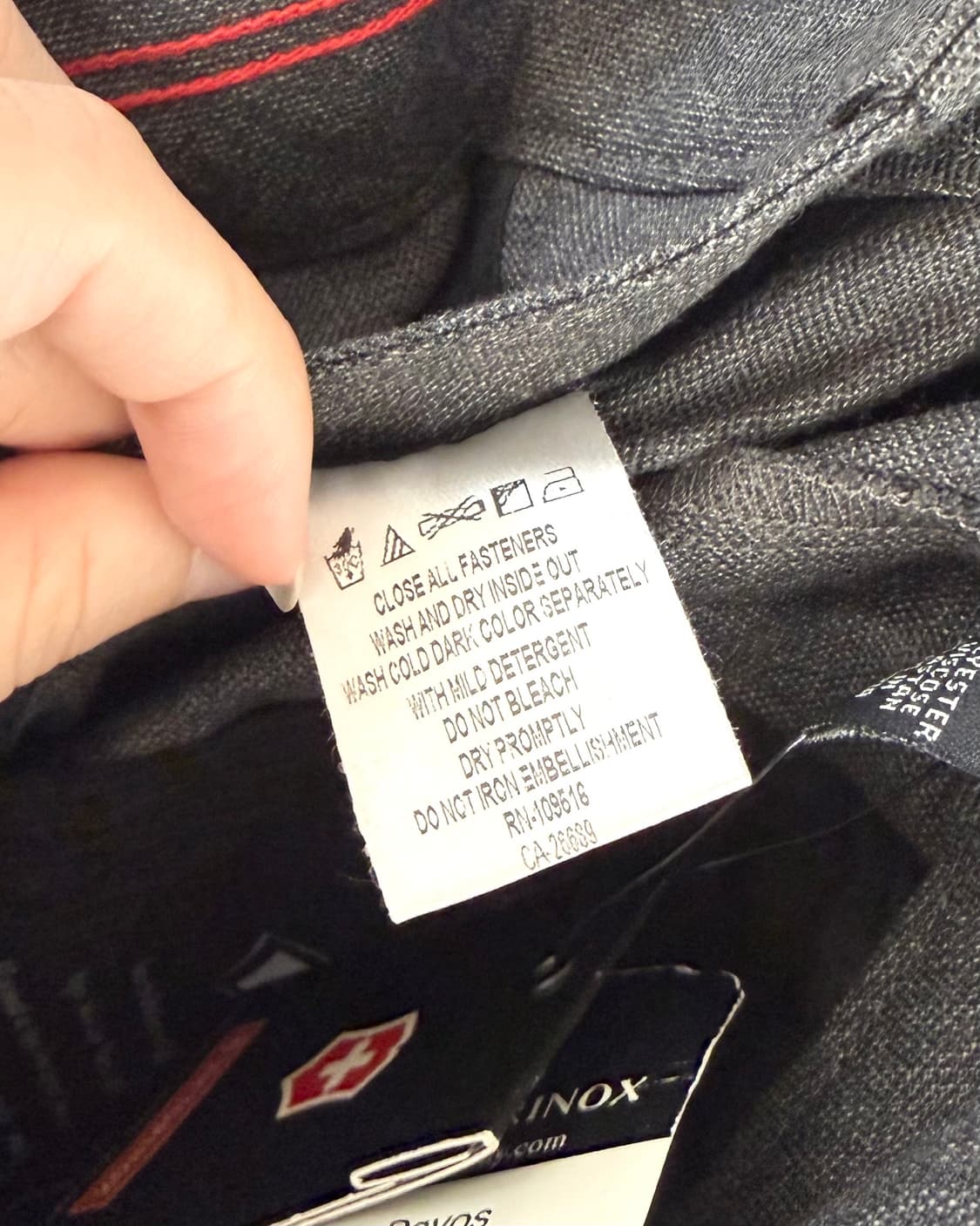 빅토리녹스 그레이 브라운 패치 라이딩 팬츠 상품이미지9