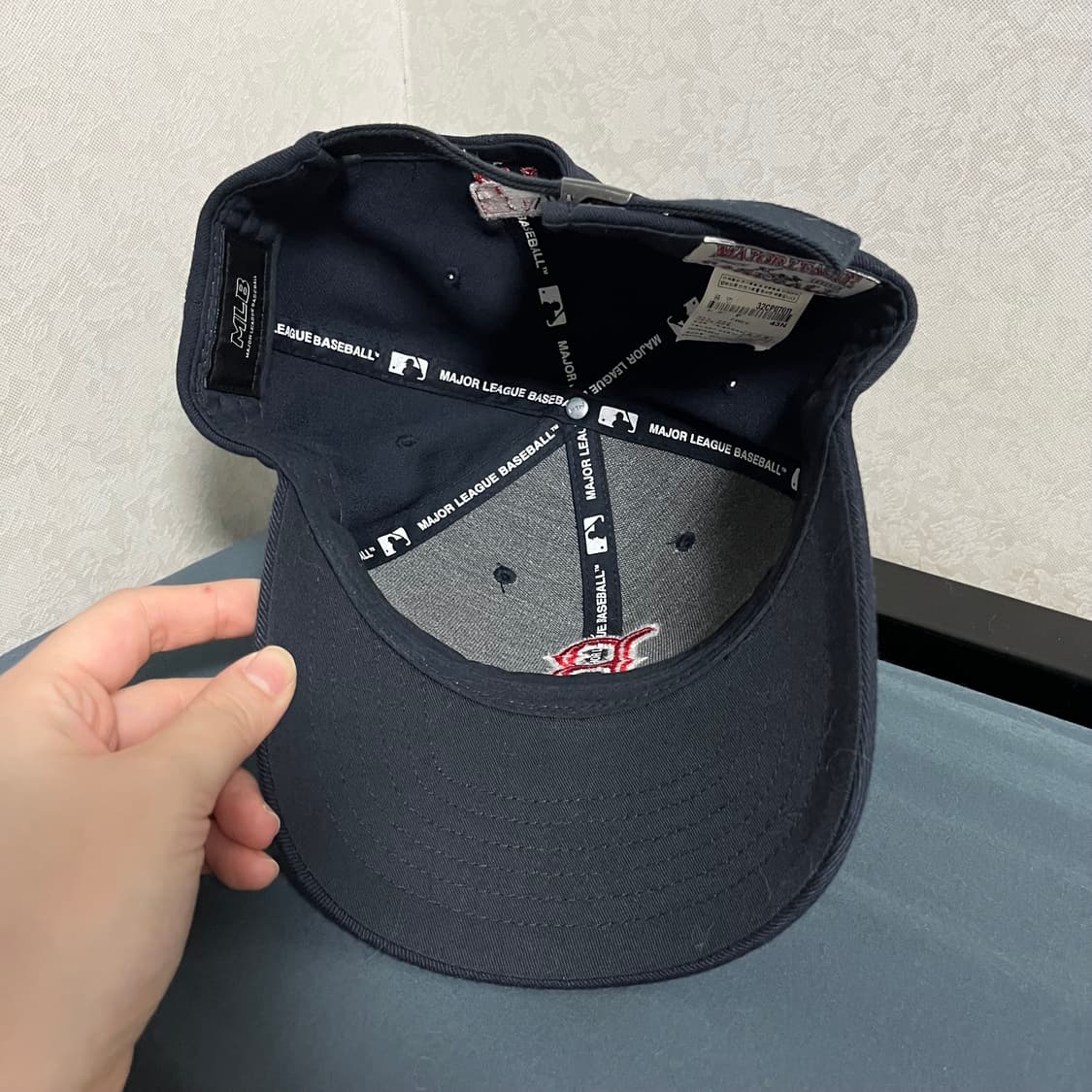 [MLB]엠엘비 보스턴레드삭스 네이비 볼캡 상품이미지5