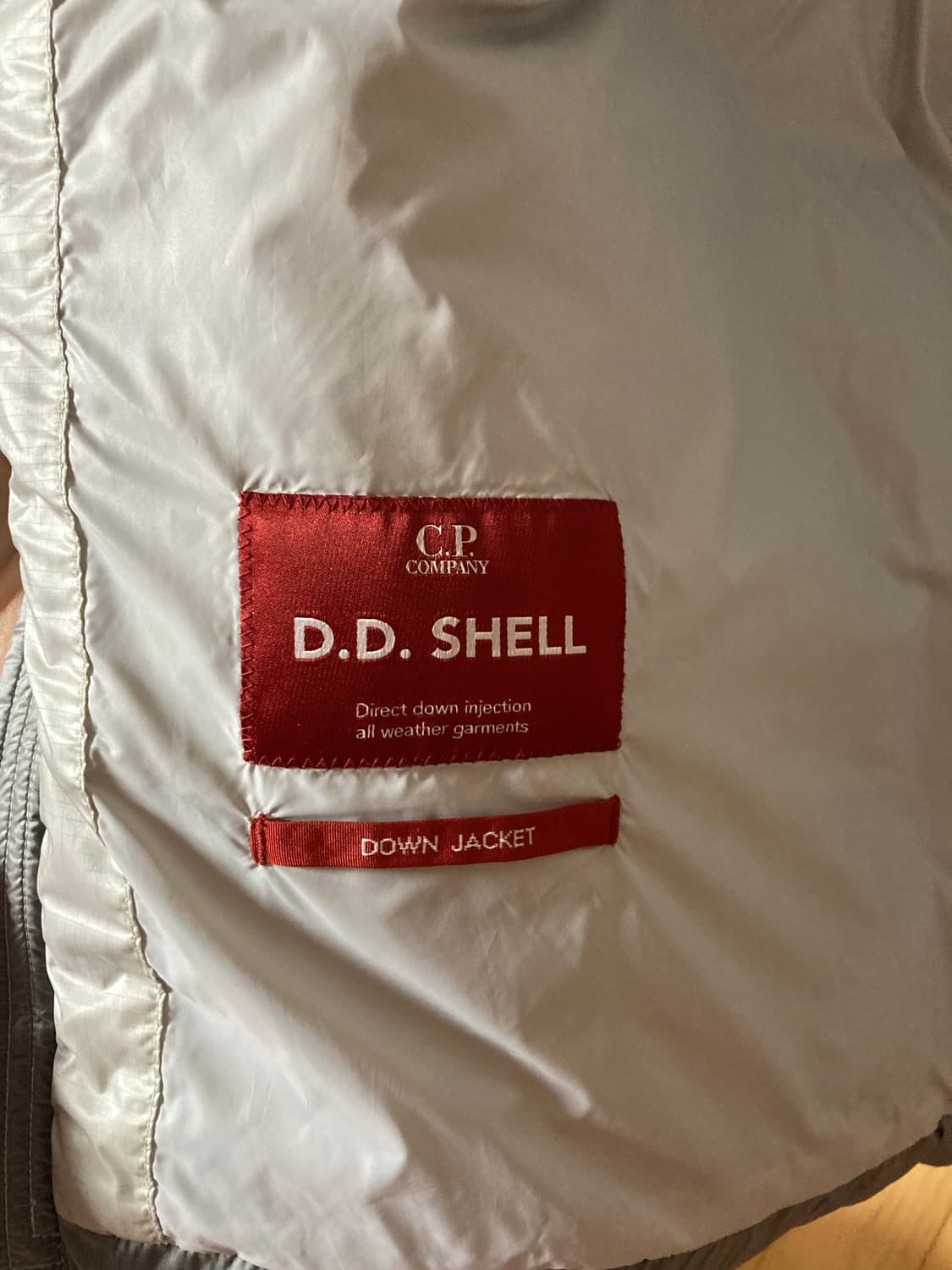 cp컴퍼니 디디쉘 dd쉘 패딩 코리아 익클 s 상품이미지6