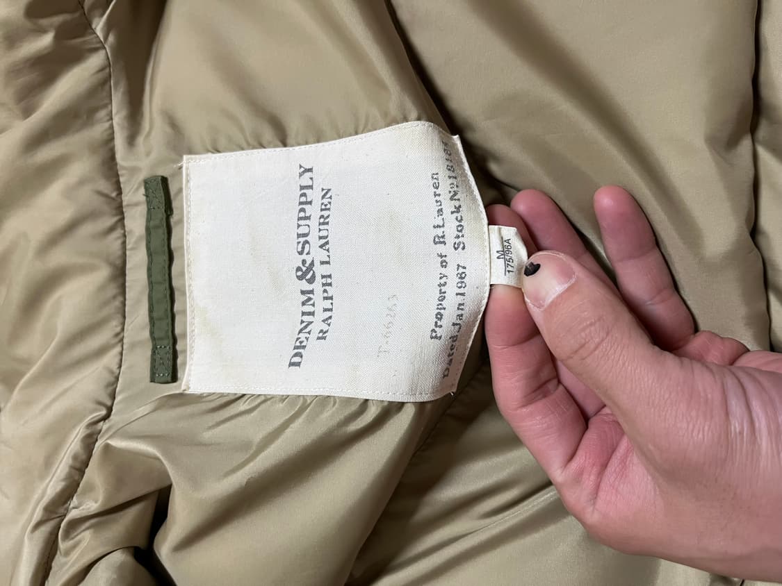 랄프로렌 데님앤서플라이 정품 패딩 95~100사이즈 상품이미지4