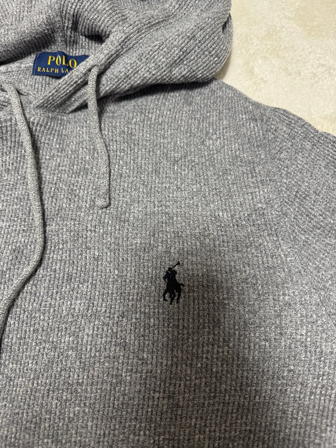 폴로 니트 후드티 상품이미지2