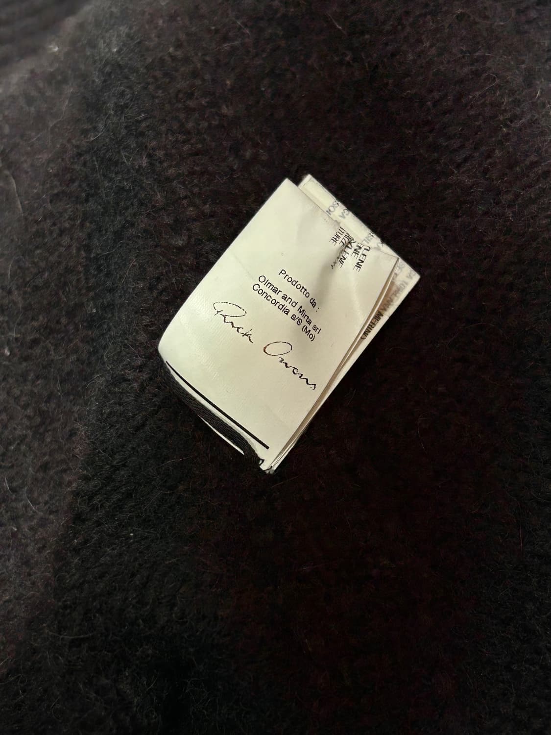 Rick Owens gleam a/w 10 릭오웬스 슬리브리스 가디건 상품이미지4