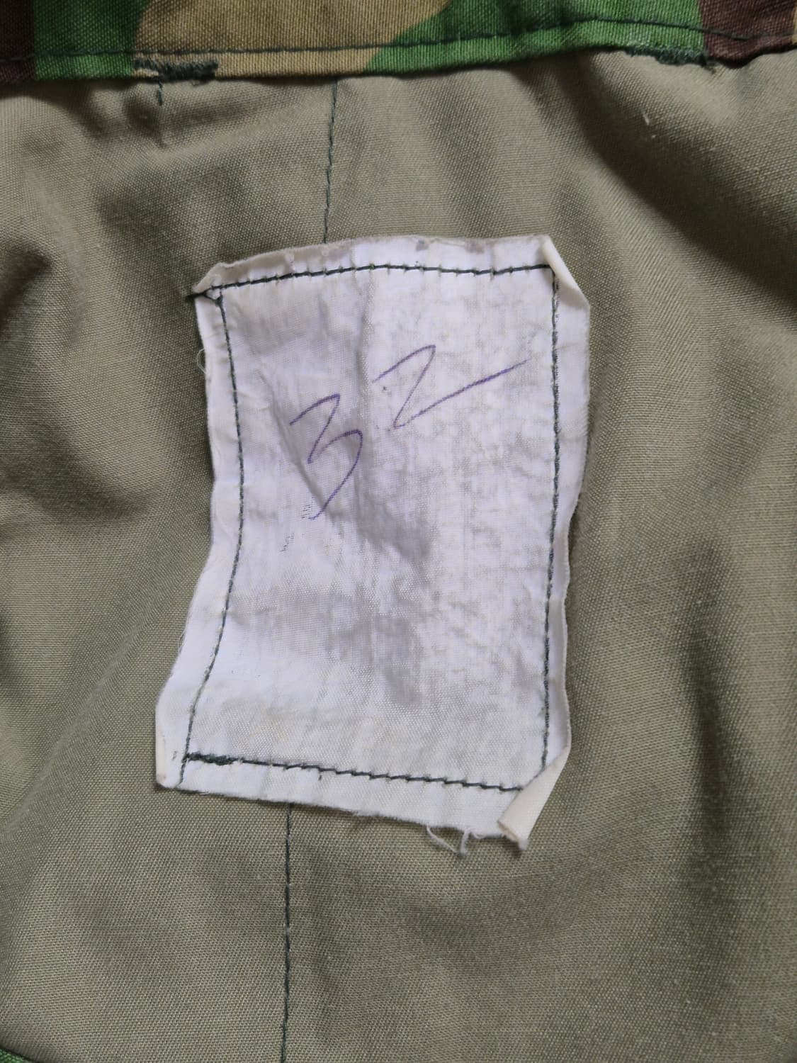 국군 구형 후기형 얼룩무늬 동계 전투복 바지 팬츠 하의 (M) 상품이미지10