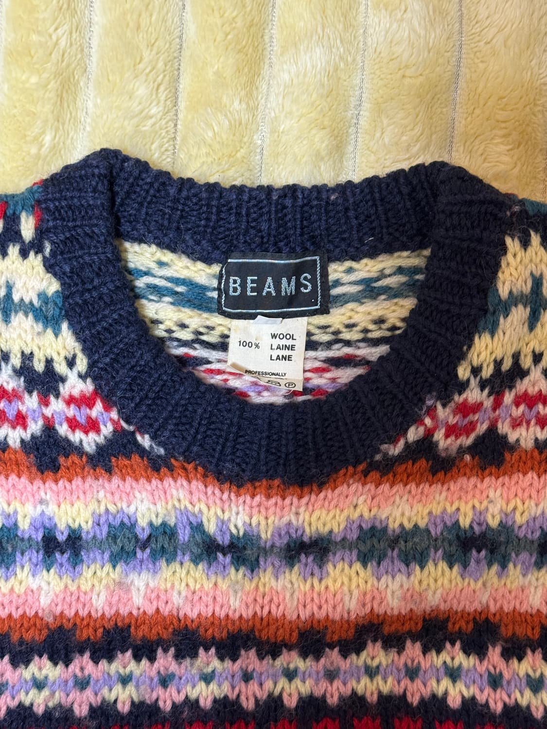 빈티지 빔즈 니트 상품이미지2