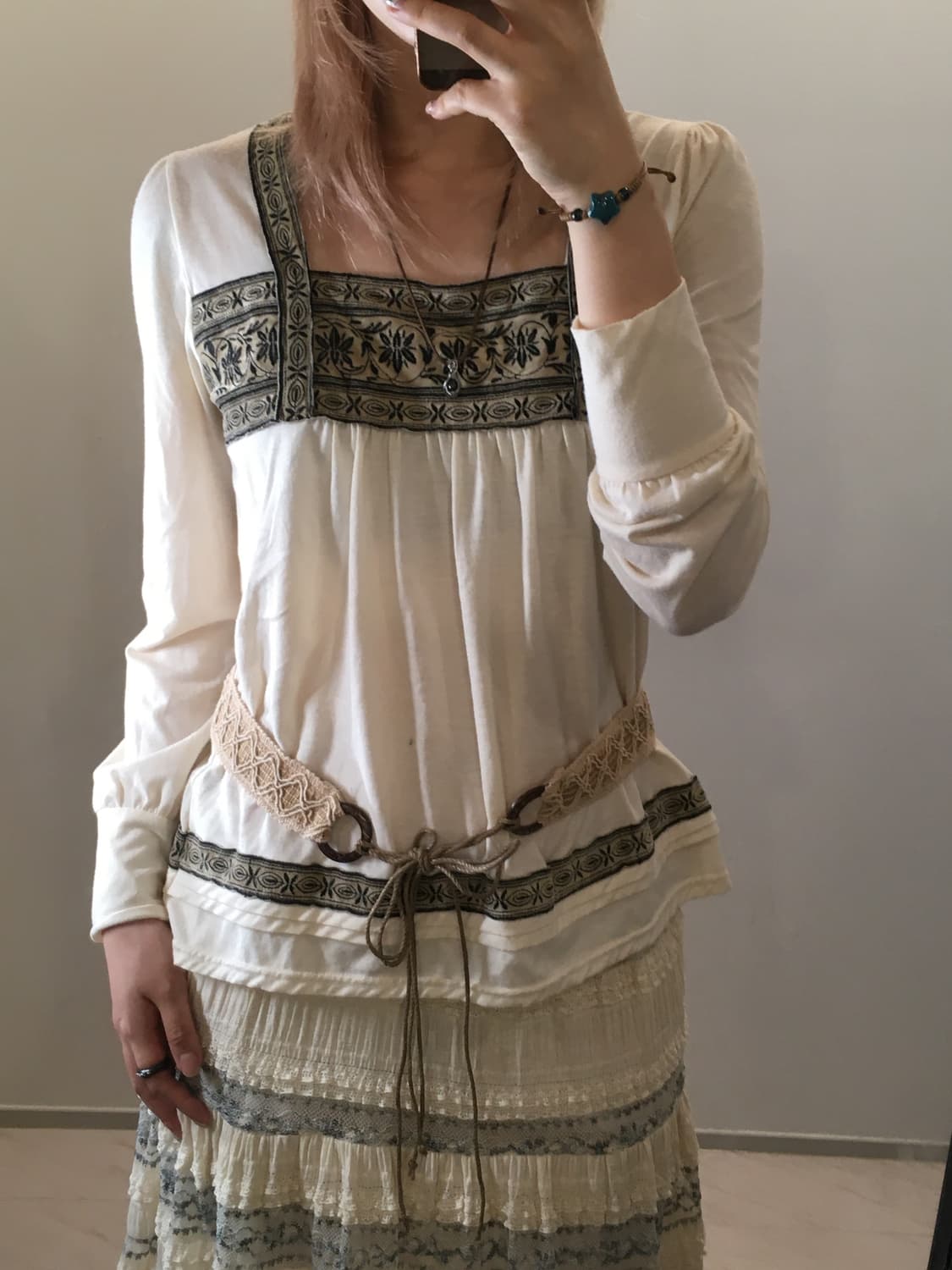 axes femme ethnic long sleeve 상품이미지4