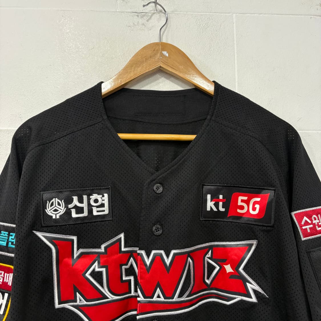 KT위즈 어센틱 박시영 유니폼 상품이미지2