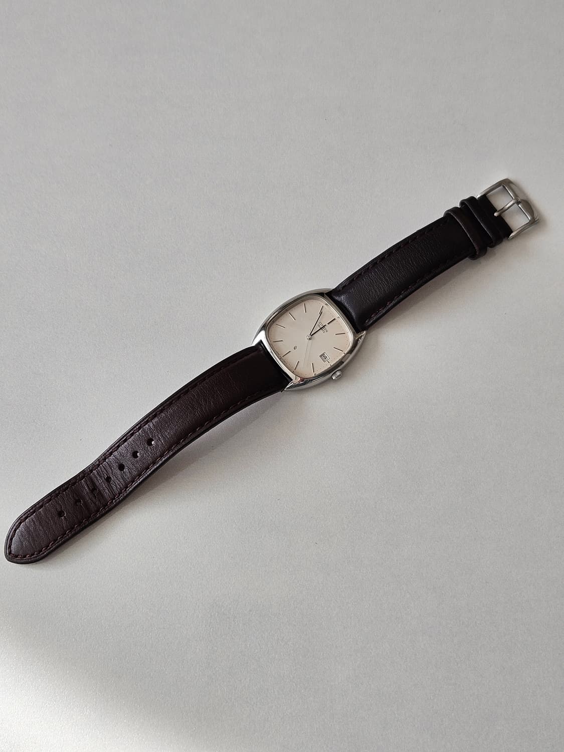 빈티지 시티즌 쿼츠 가죽 시계 상품이미지7
