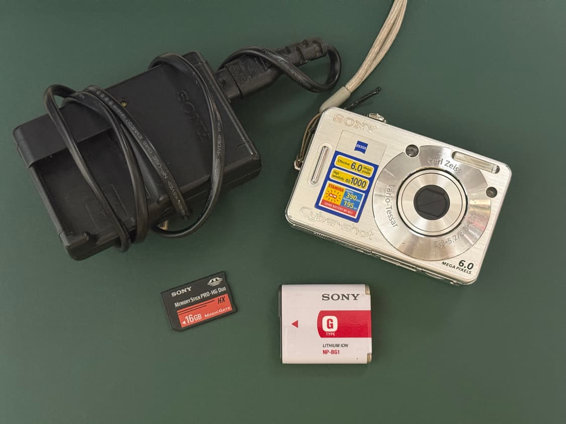 소니 DSC-W50 빈티지 디카 상품이미지1