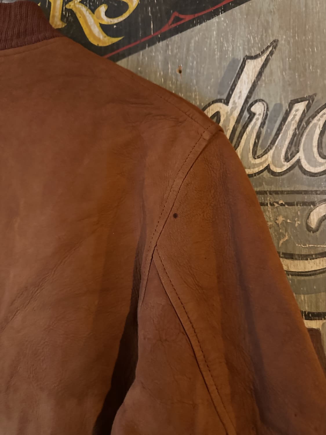 50s USA Vintage Deer Skin Suede Jacket 상품이미지6