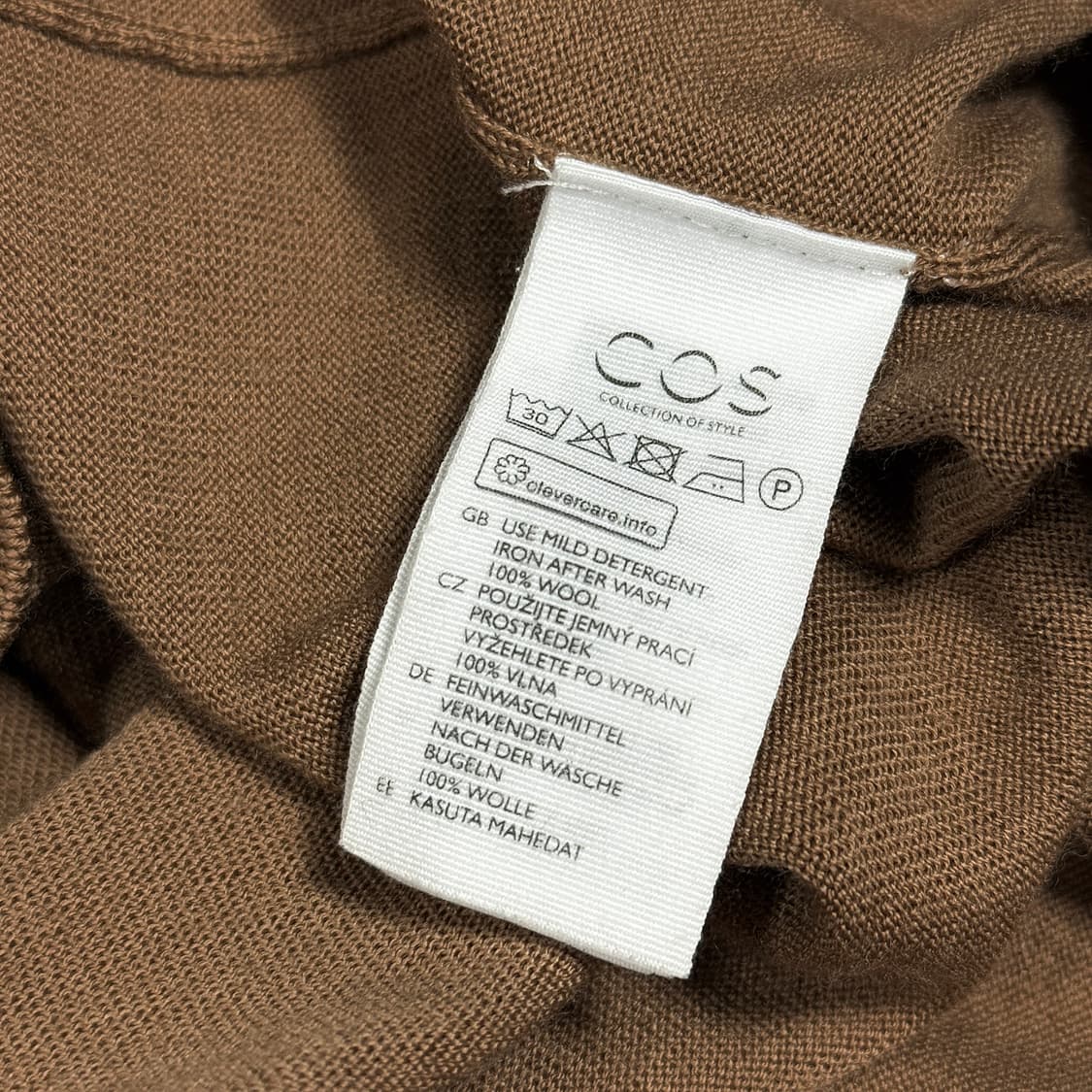 코스 COS 루즈핏 울 니트 가디건 상품이미지4