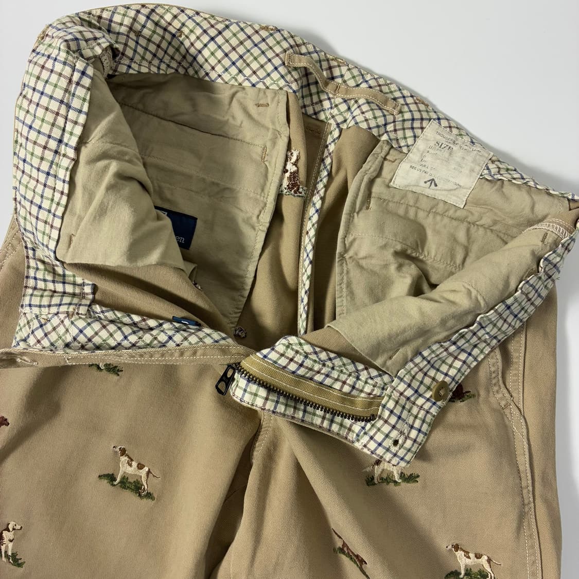 Polo   폴로 랄프로렌 90,s 도그 자수 치노 팬츠 상품이미지5