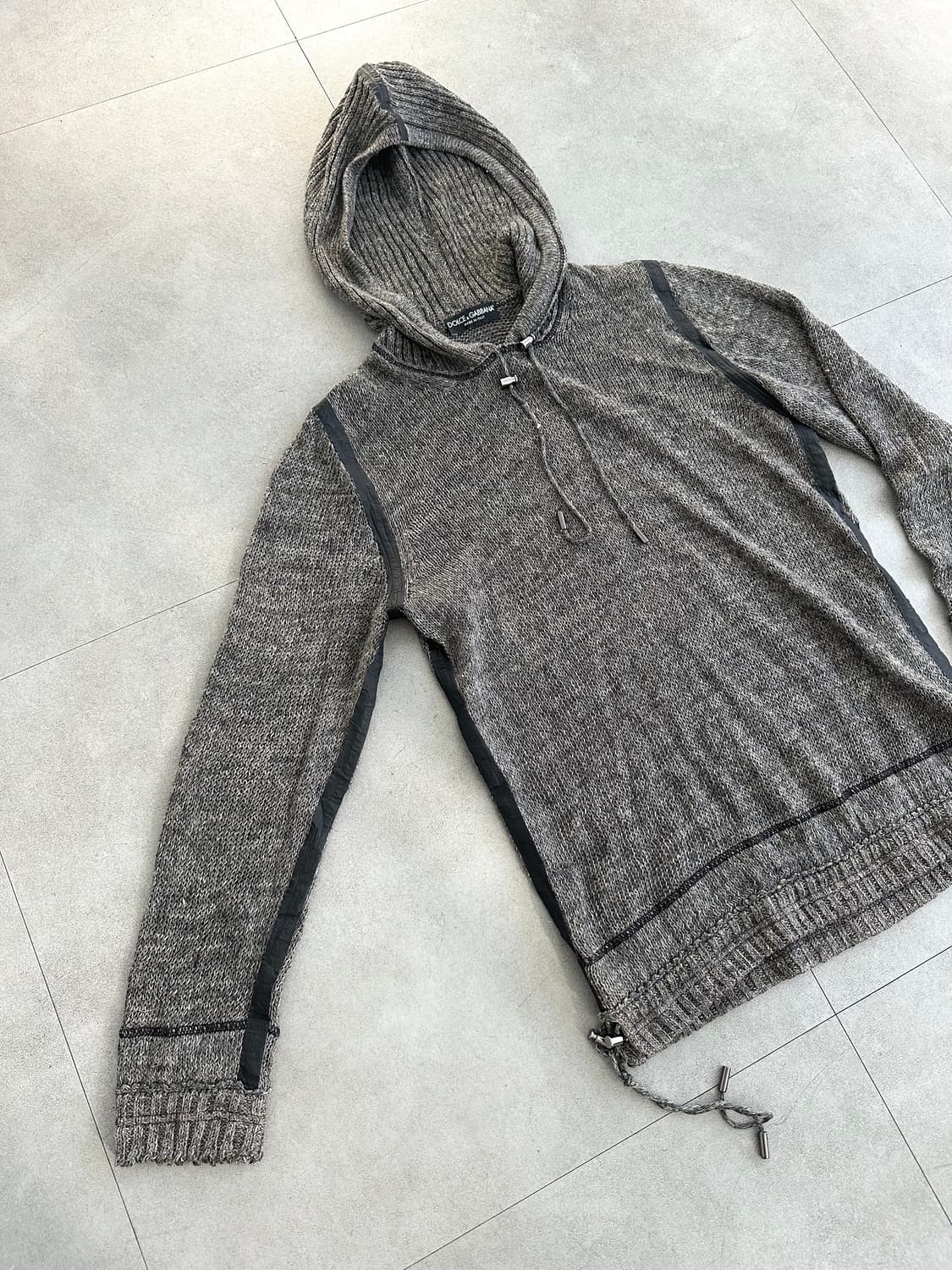 돌체앤가바나 아카이브 비니핏 후드 니트 상품이미지4