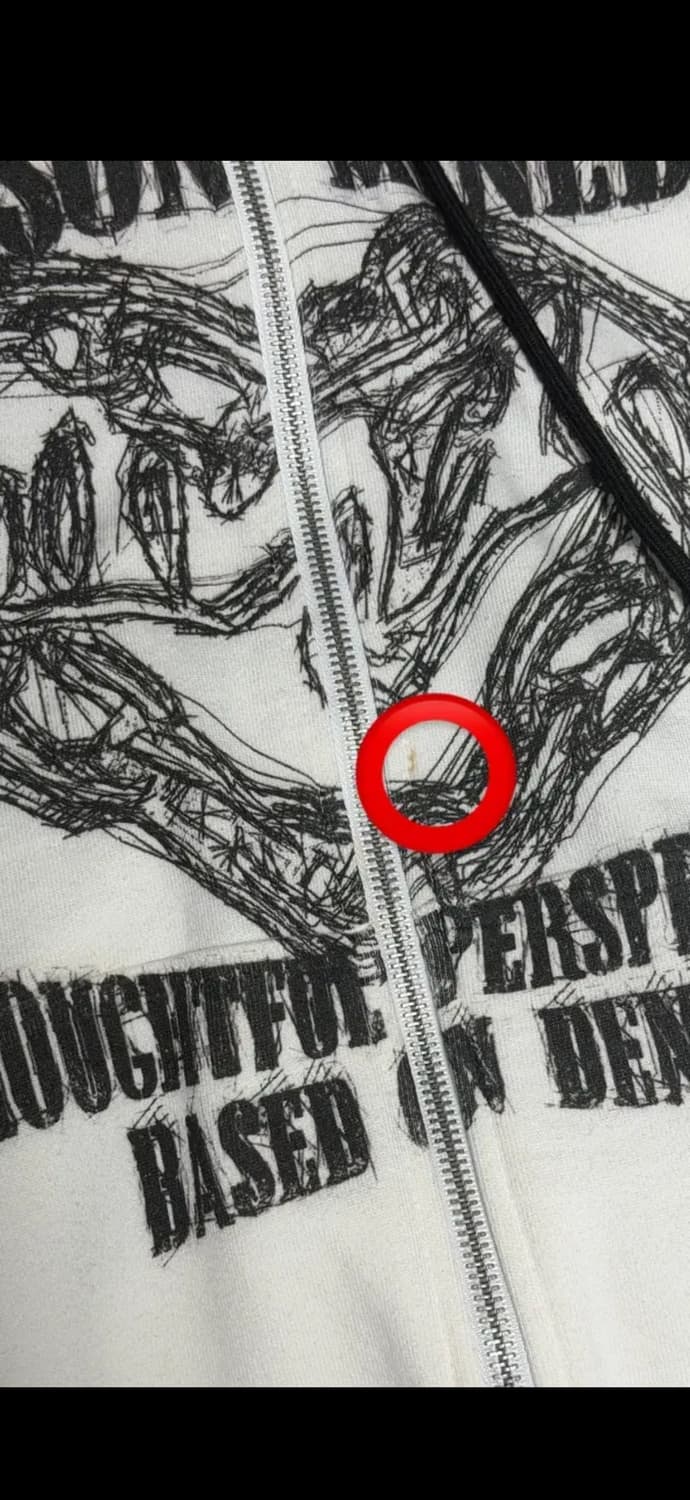 메종미네드 블랙 후드집업 M 상품이미지9