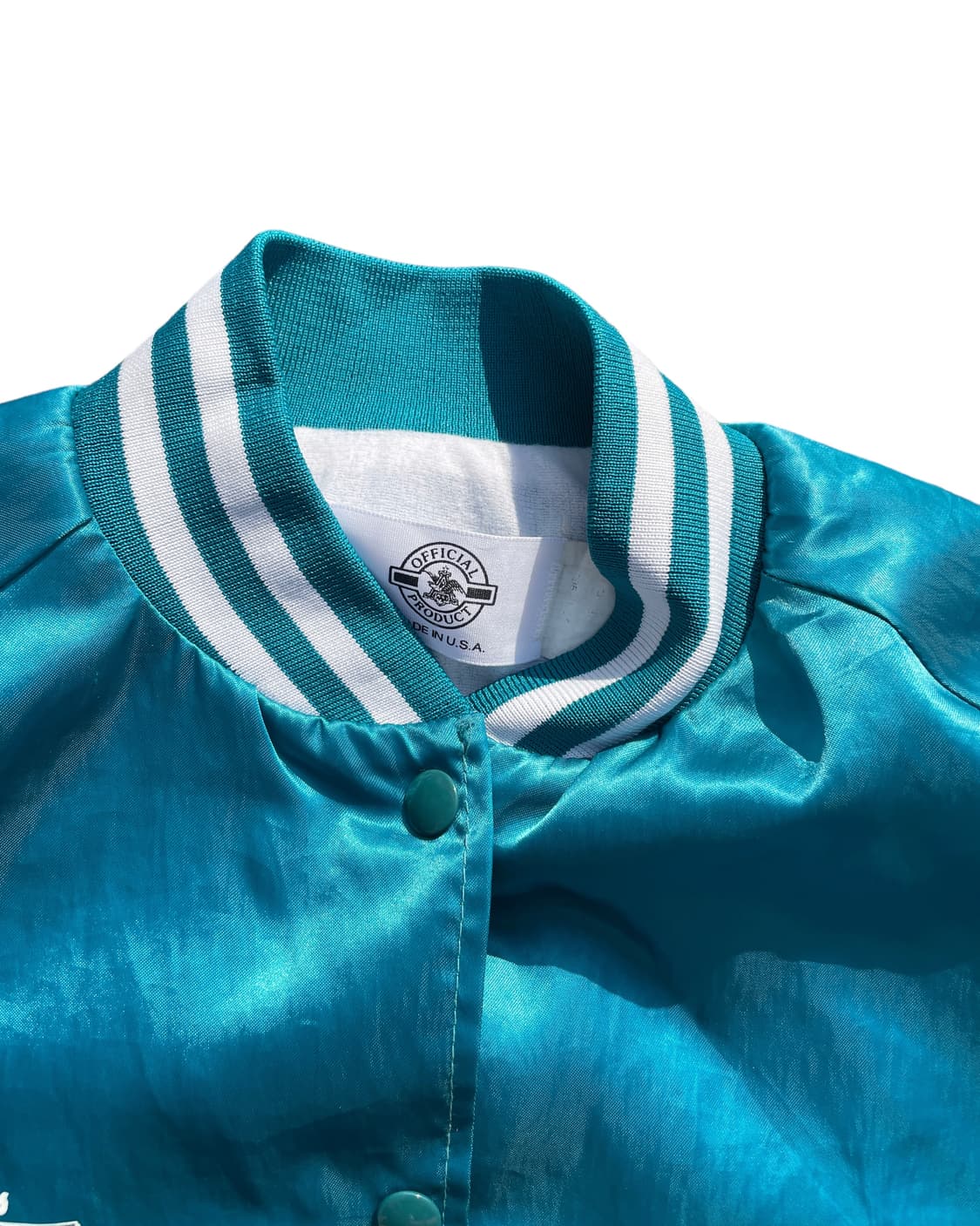 90‘s Bud King Of Beer 새틴 점퍼 상품이미지2