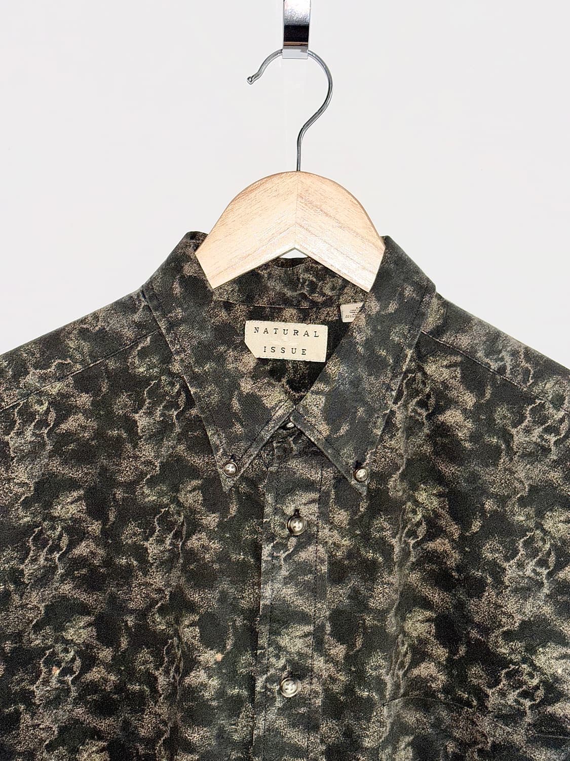 Natural Issue 패턴 셔츠 상품이미지2