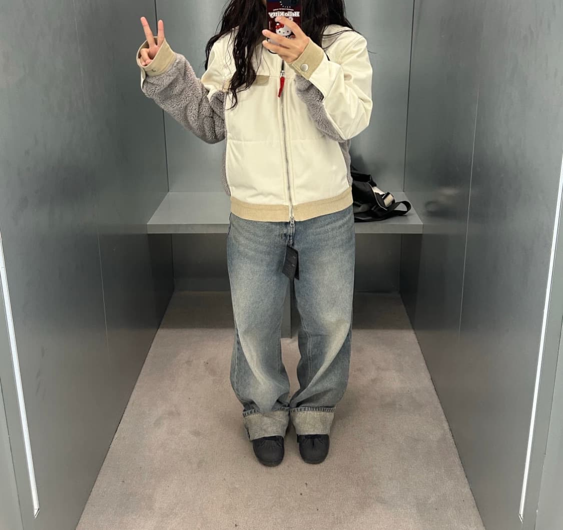 산산기어 믹스드 트러커 자켓 상품이미지4