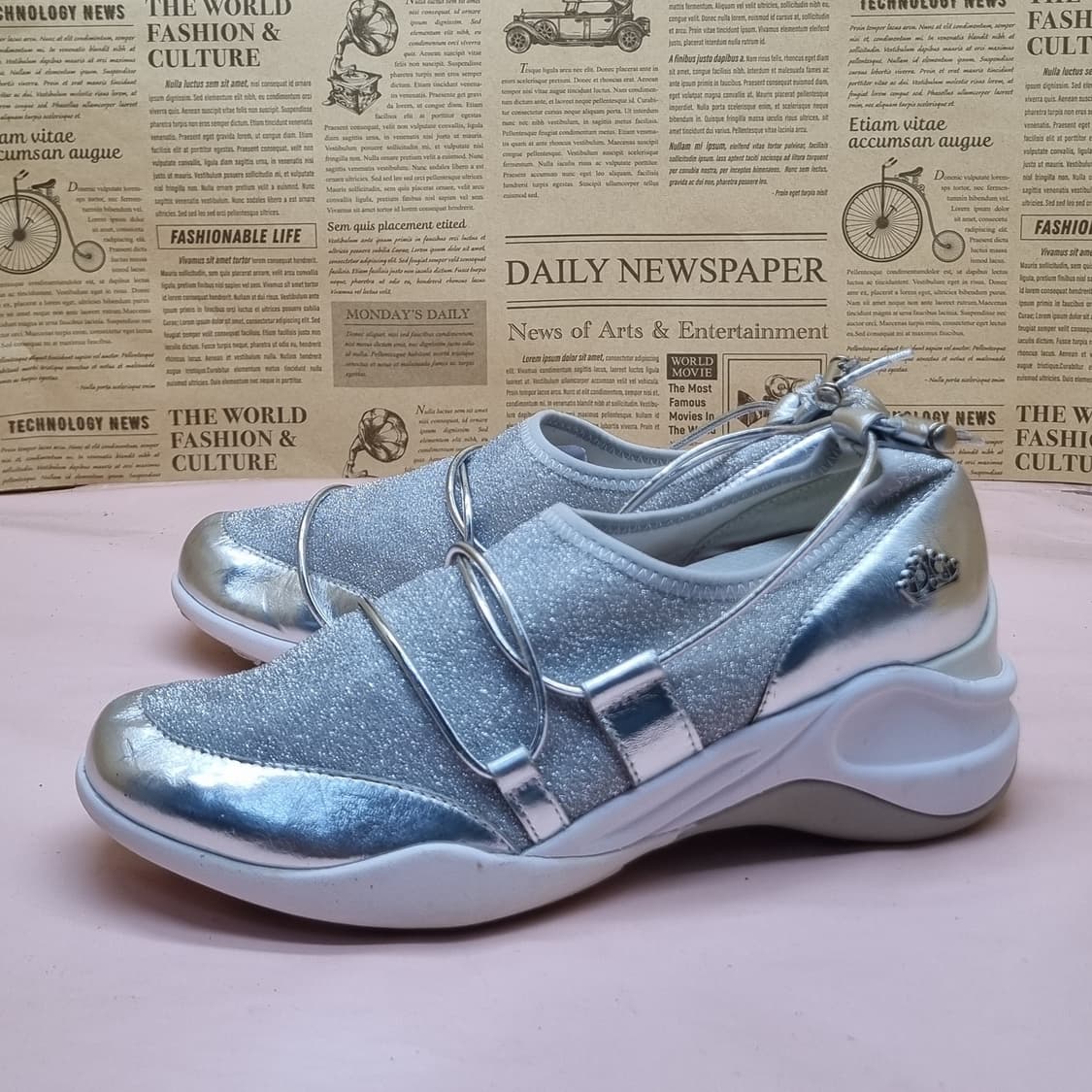 코나리나 글리터 스니커즈 240 상품이미지1