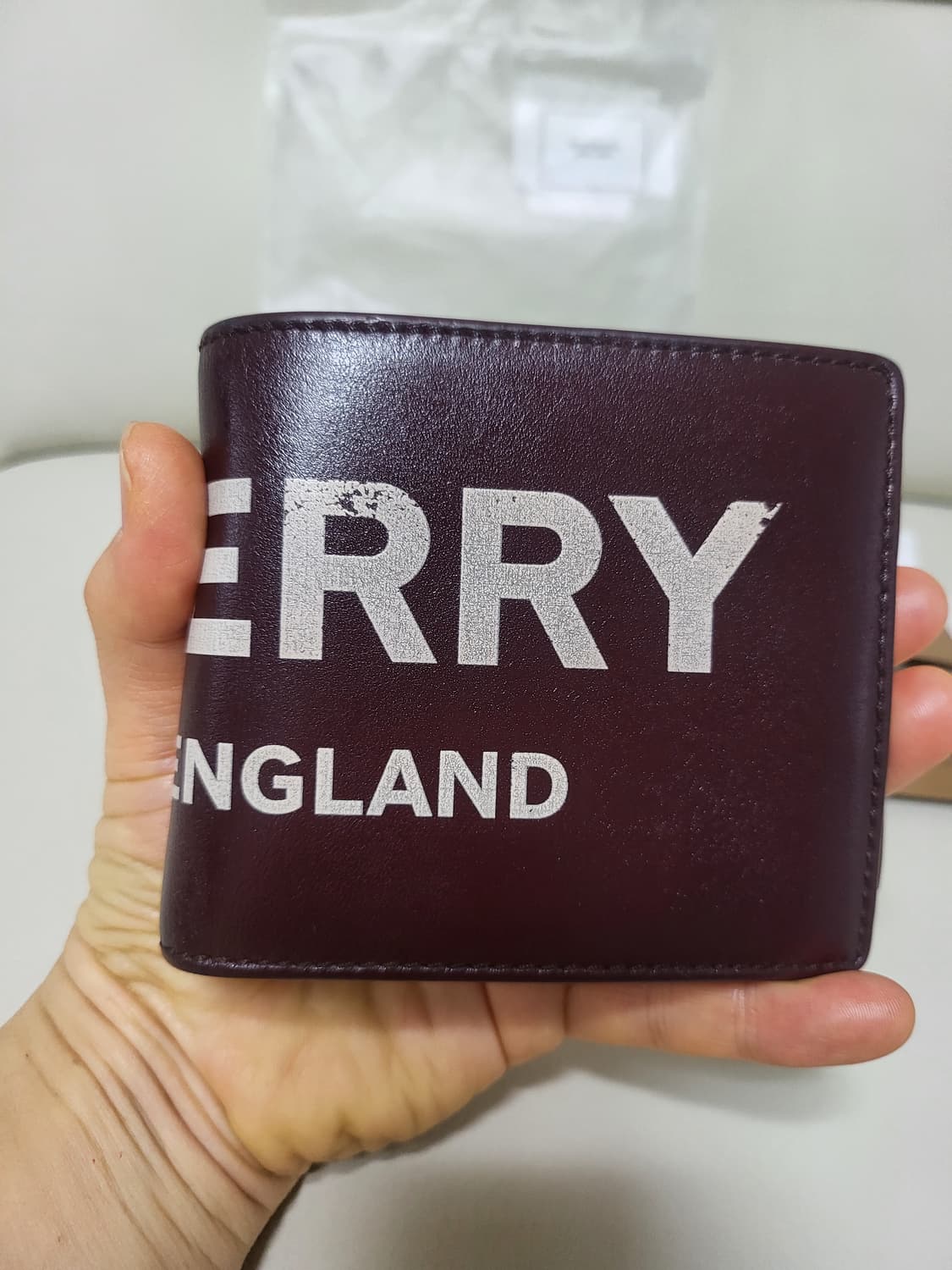 버버리 반지갑 정품  상품이미지3