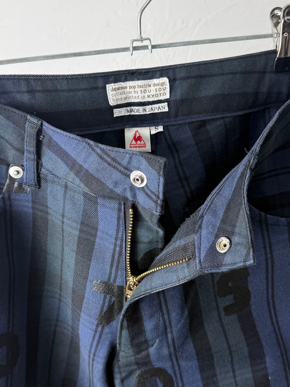 소우소우 르꼬끄 블랙워치 타탄체크 팬츠 상품이미지4