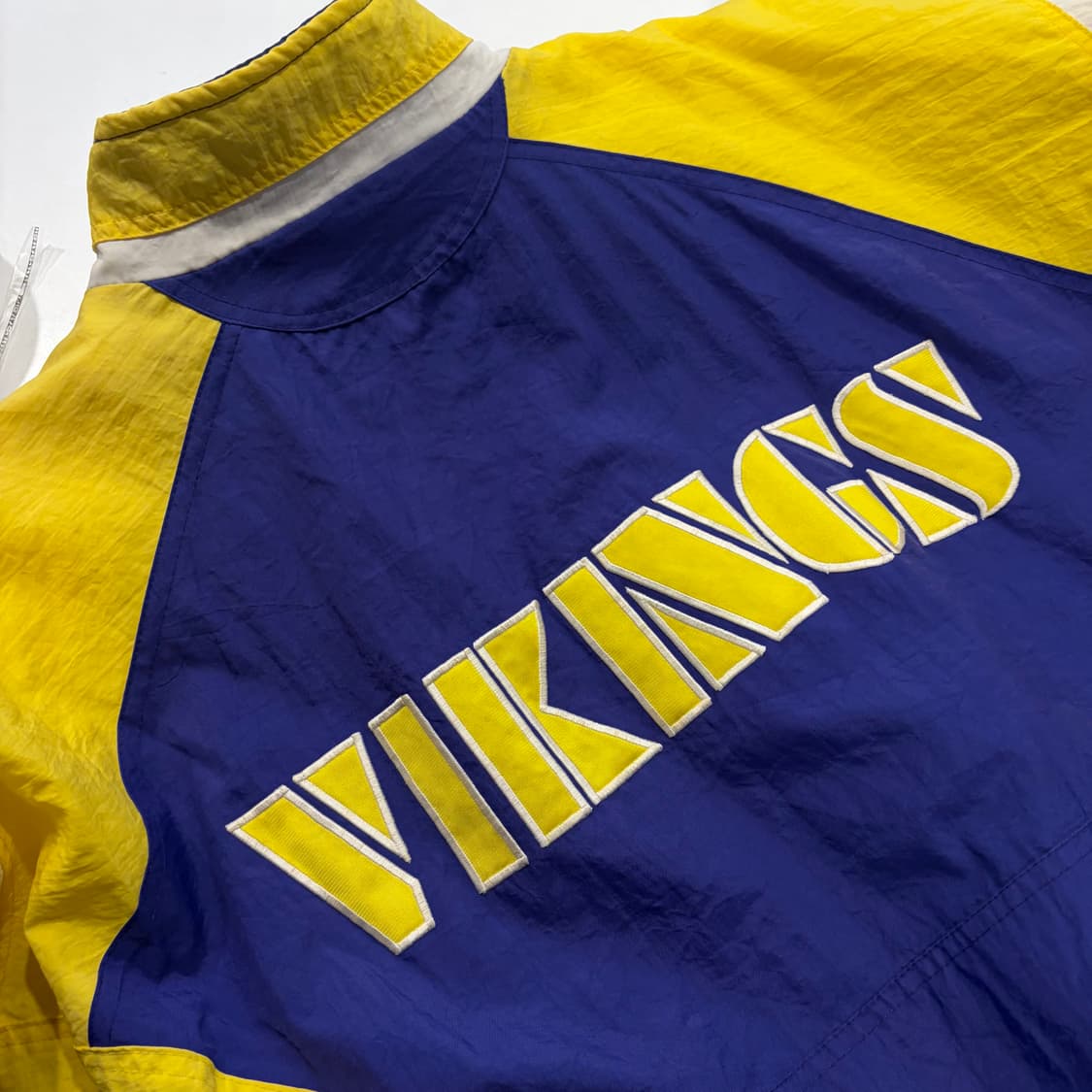 [L] 90s APEX NFL 바이킹스 누빔 바람막이 자켓 D796 상품이미지8