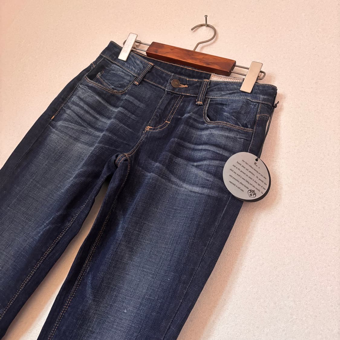 SIWY 씨위 슬림 26 스판 데님 청바지 실루엣 부츠컷 샬럿 상품이미지2