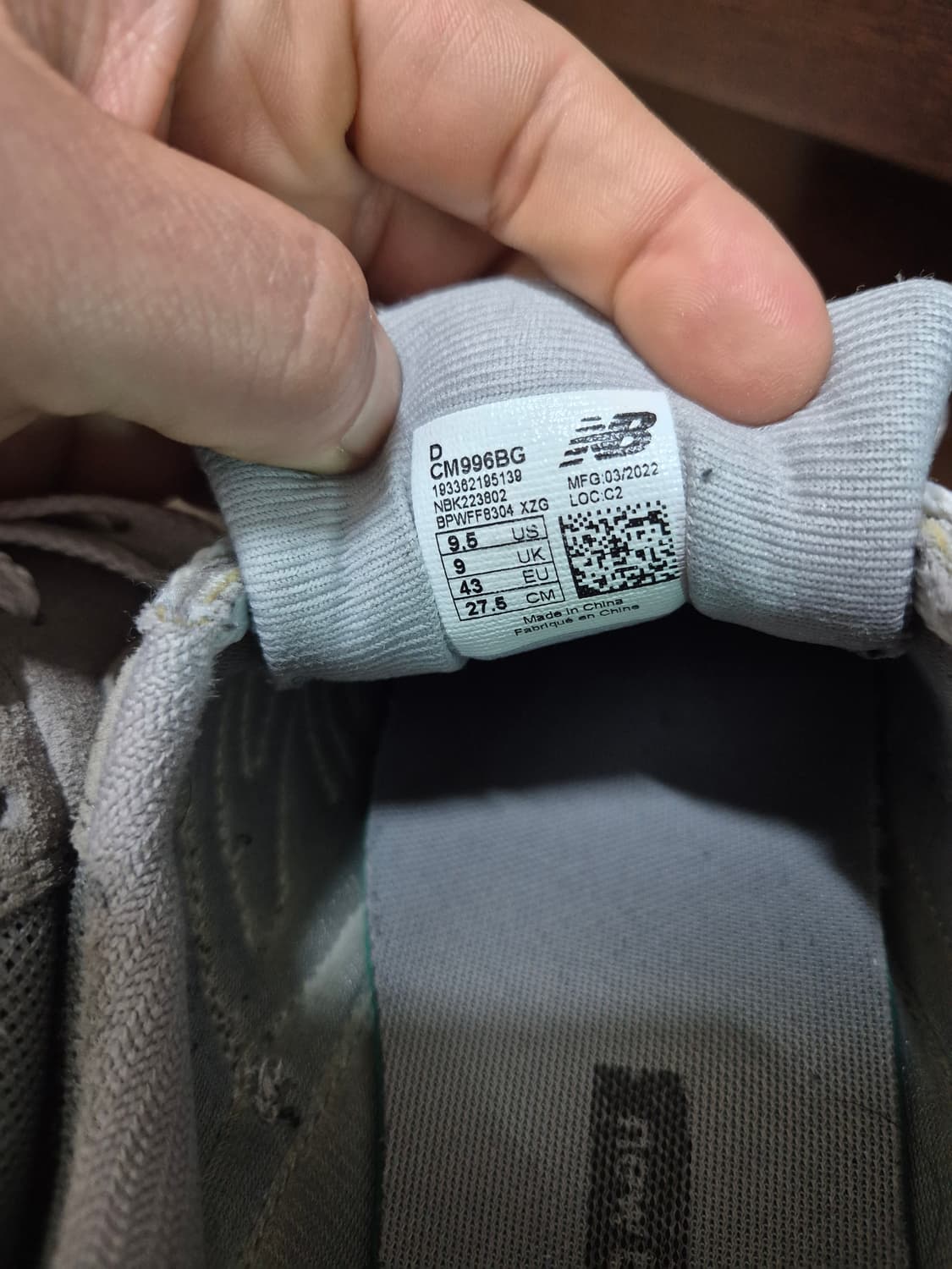 [275] 뉴발란스 new balance 996 그레이 992 990 상품이미지8