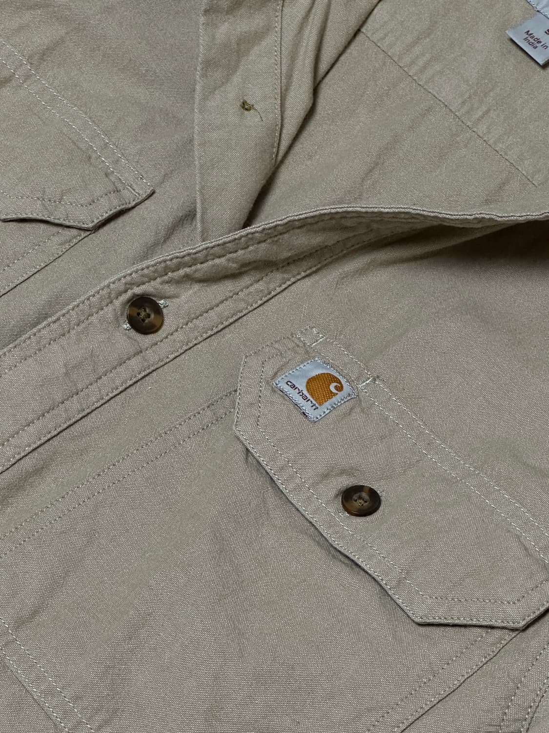 칼하트 워크셔츠 릴렉스핏 S 상품이미지4