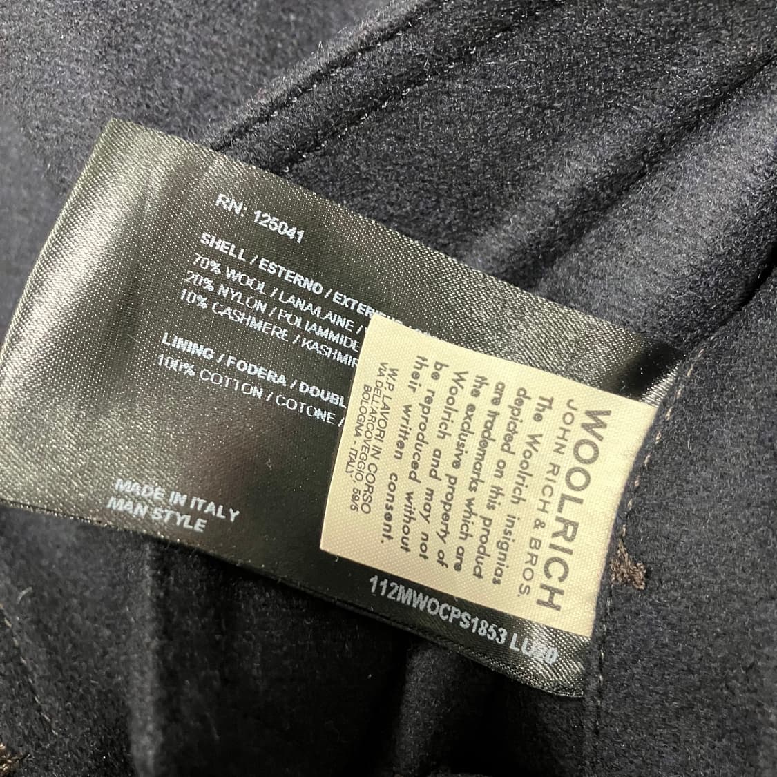 [Italy] 울리치 리버시블 울 셔츠 자켓 woolrich 상품이미지5